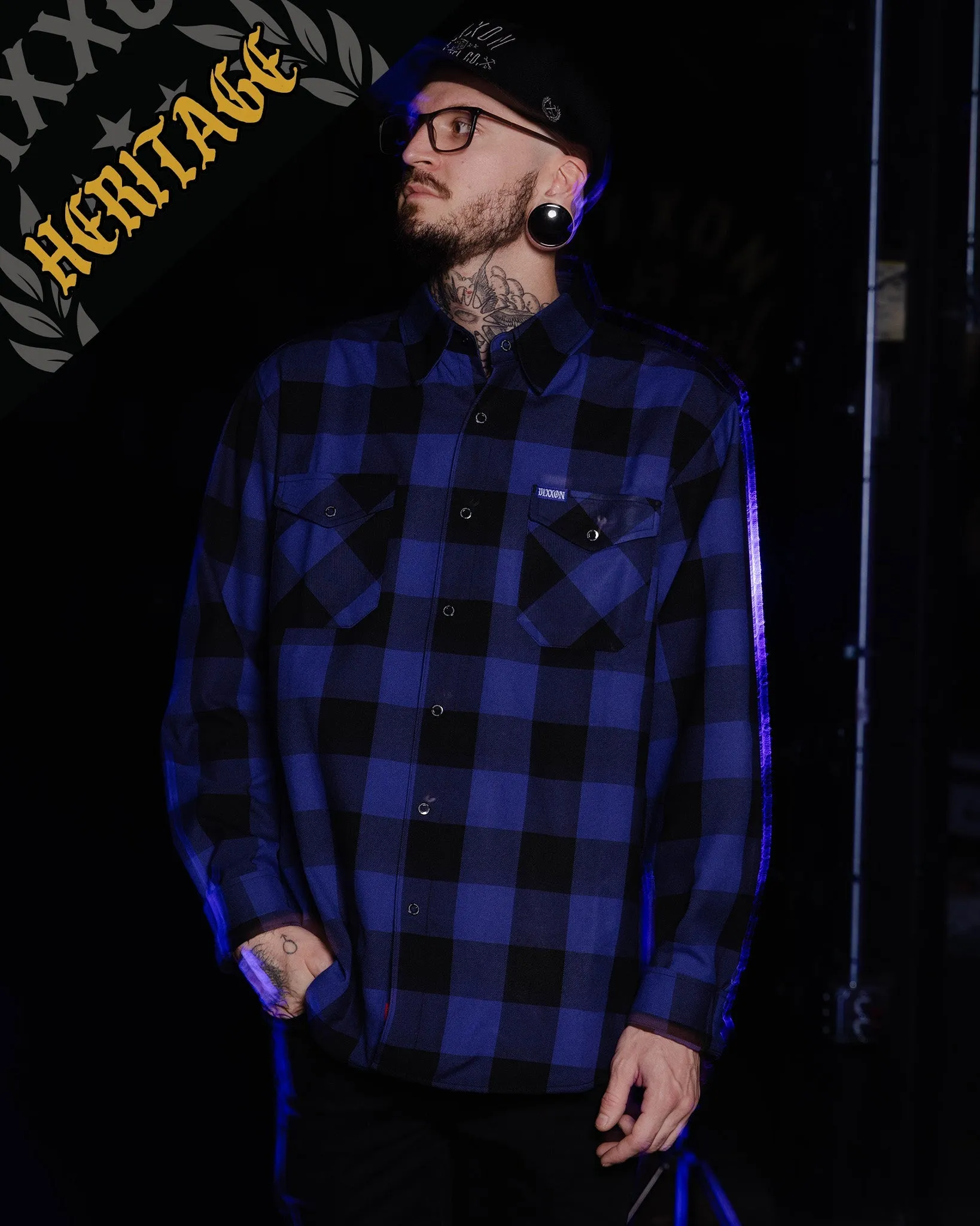 Stagedive Heritage Flannel sold by Dixxon