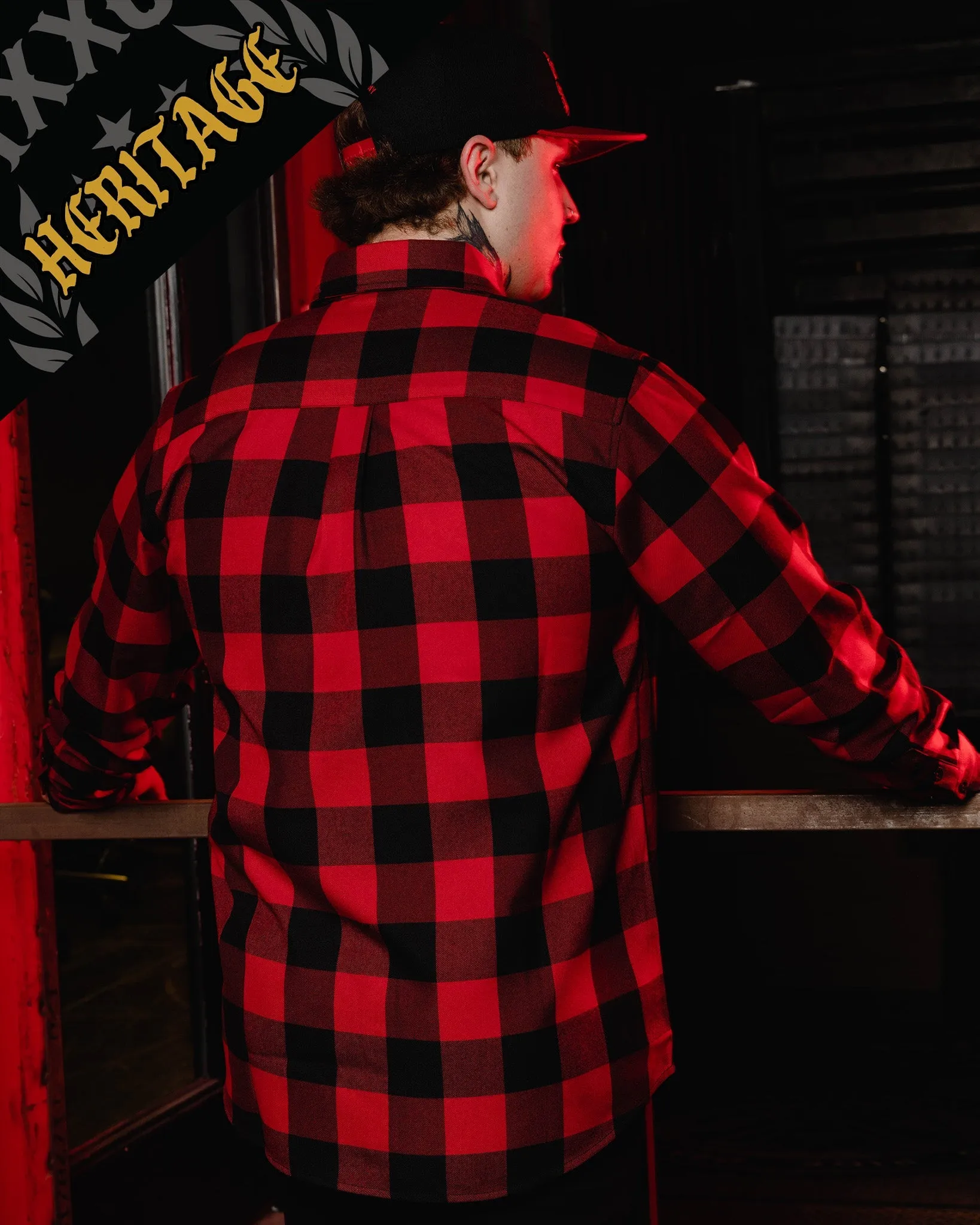 Redrum Heritage Flannel sold by Dixxon product image thumbnail 3