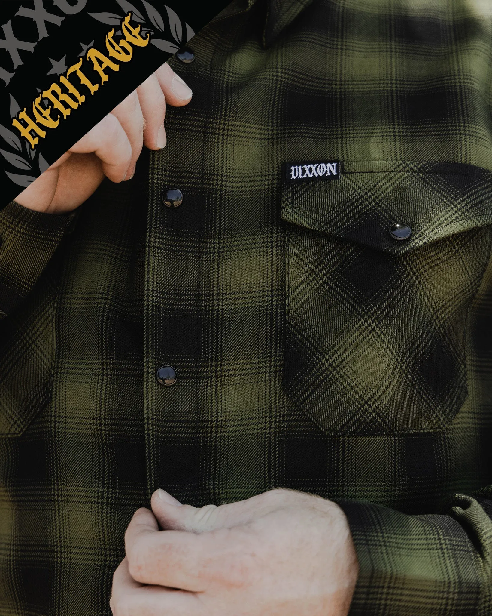 Lone Wolf Heritage Flannel sold by Dixxon product image thumbnail 4