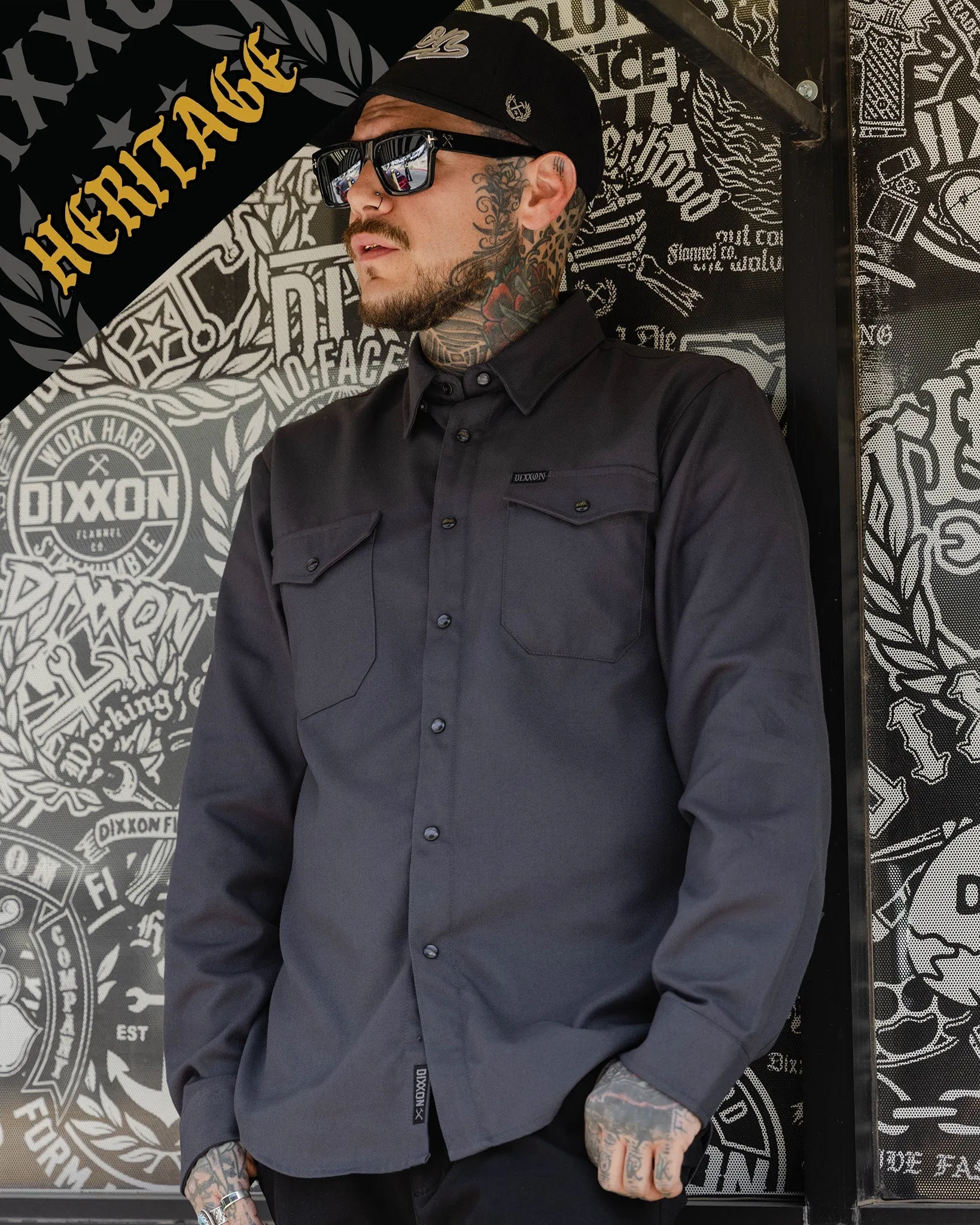 Kraken Heritage Flannel sold by Dixxon