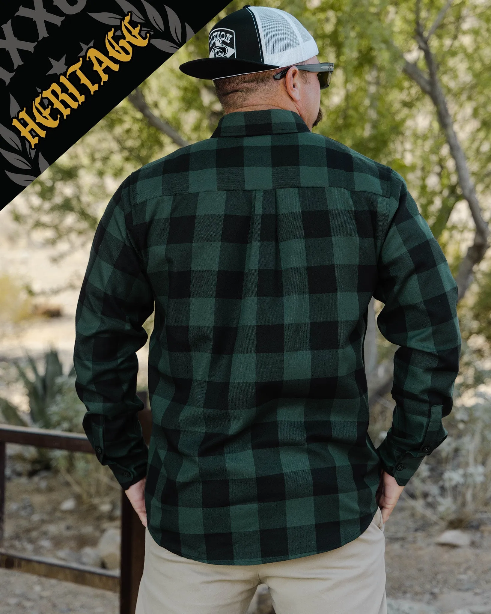 Evergreen Heritage Flannel sold by Dixxon product image thumbnail 3