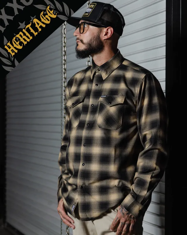 Barrio Heritage Flannel sold by Dixxon