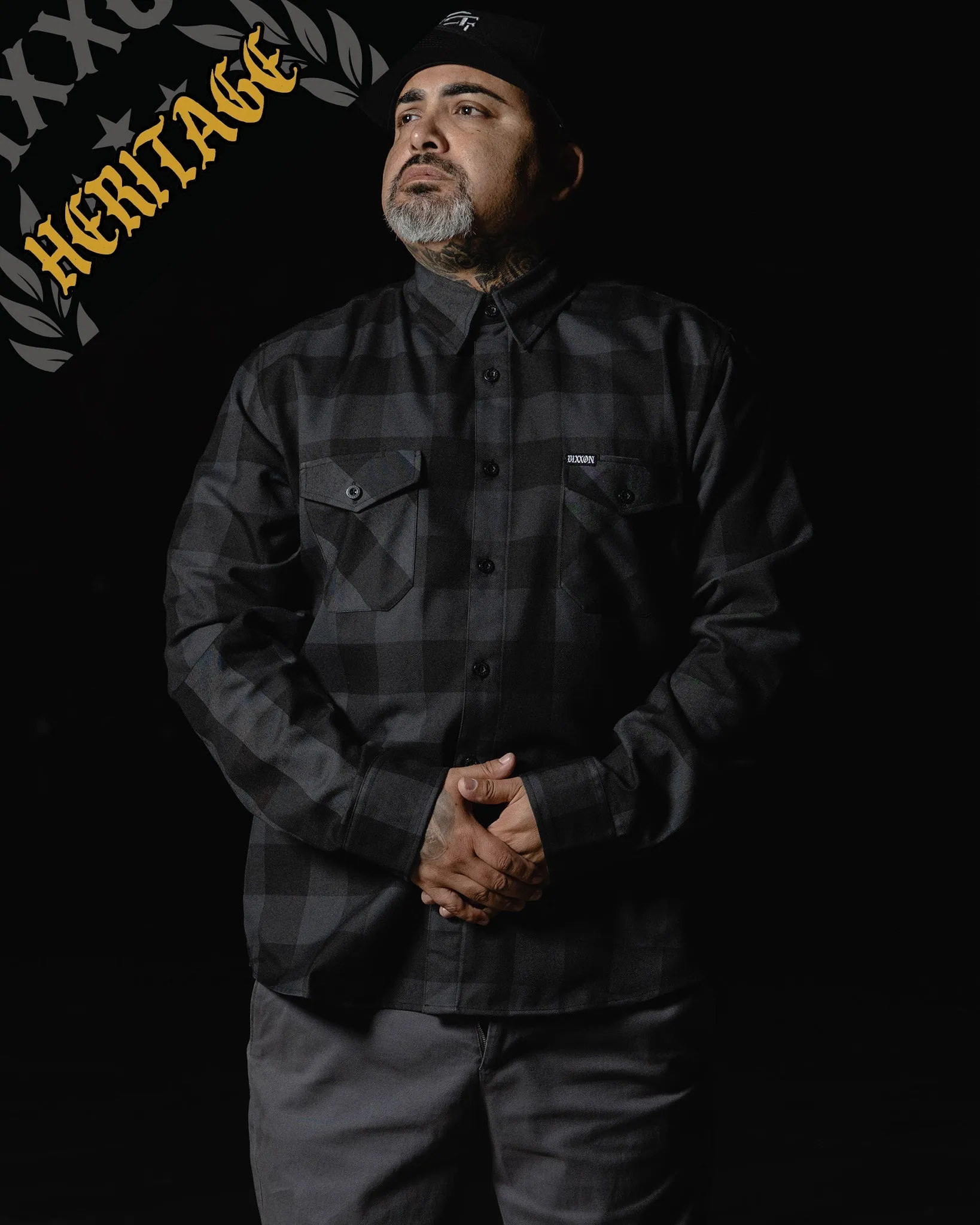 Murked Heritage Flannel sold by Dixxon