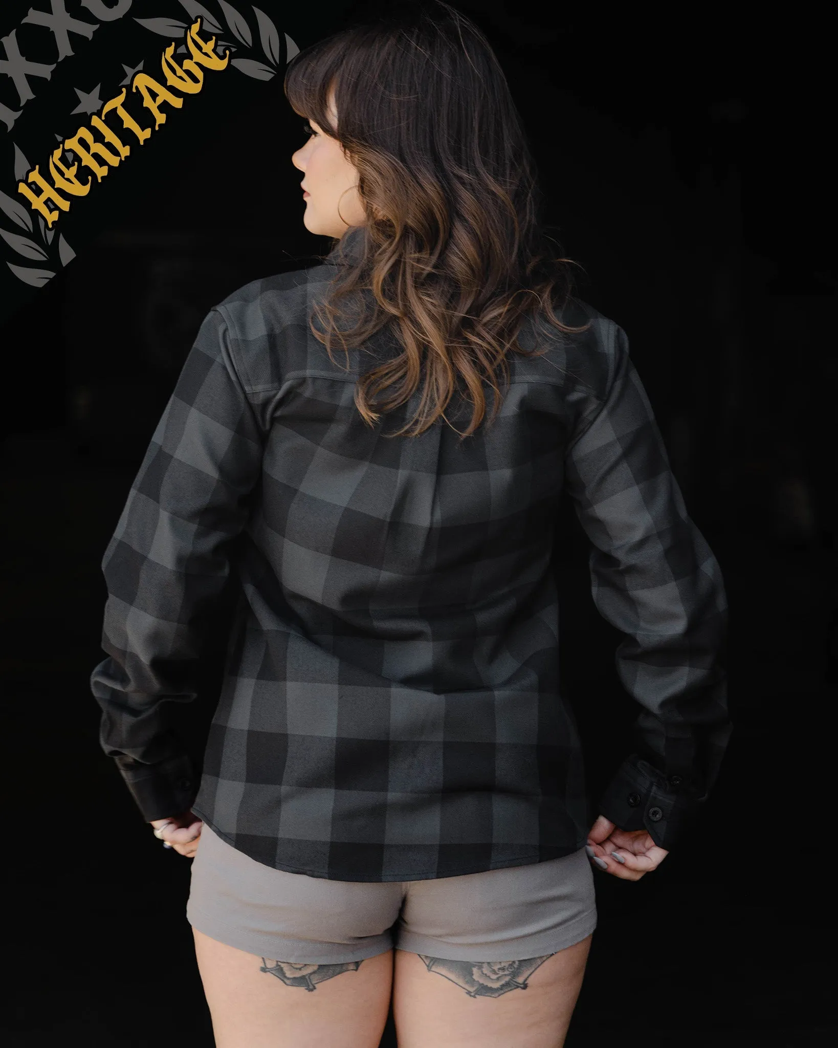 Women's Murked Heritage Flannel sold by Dixxon product image thumbnail 3