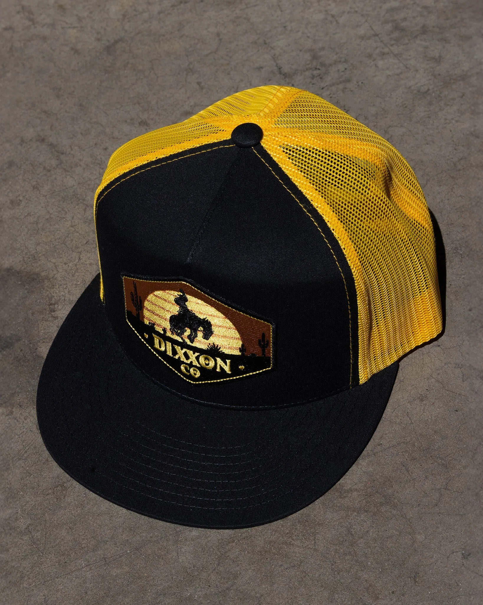 Bronco Flat Bill Trucker Snapback sold by Dixxon product image thumbnail 4