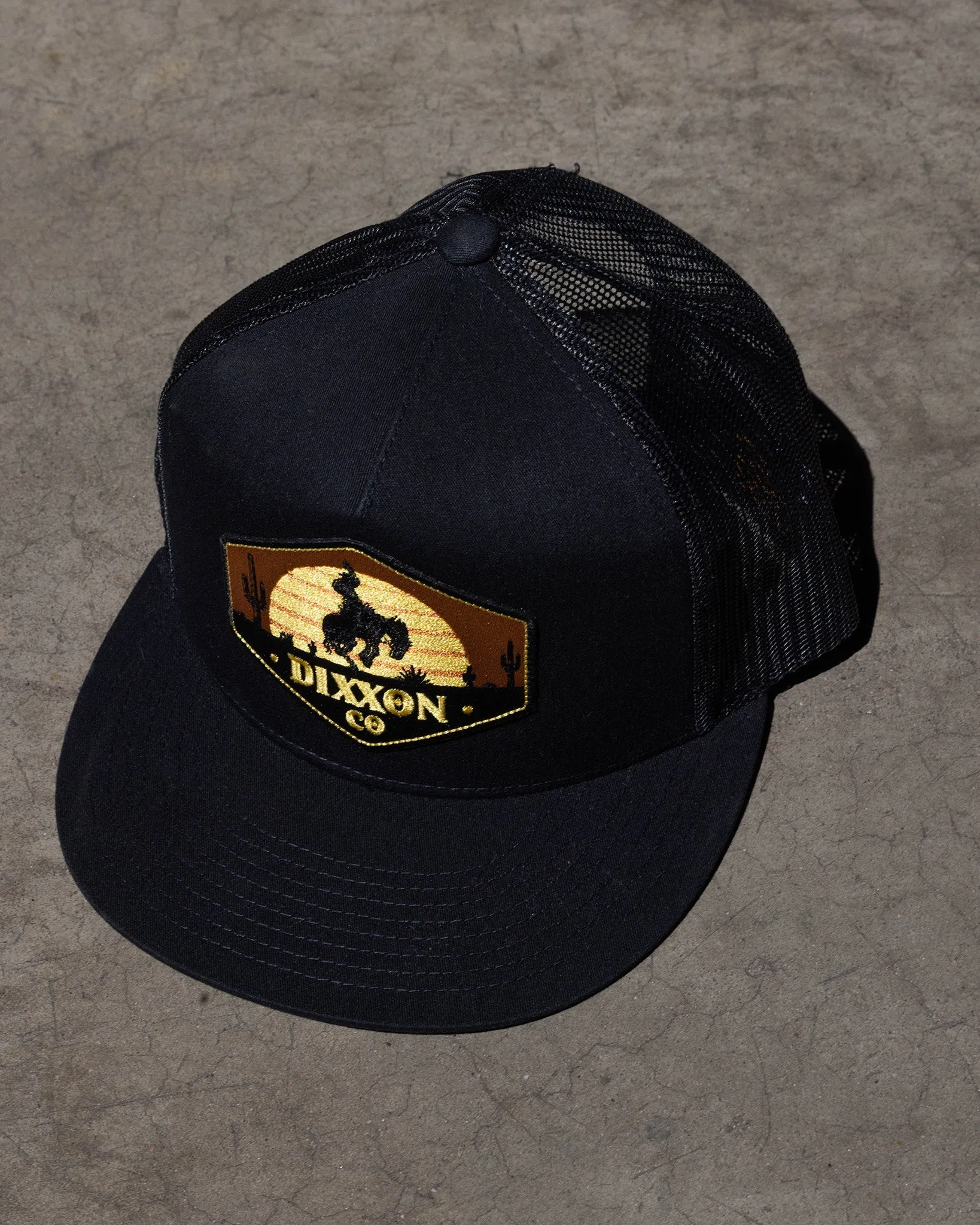 Bronco Flat Bill Trucker Snapback sold by Dixxon product image thumbnail 2