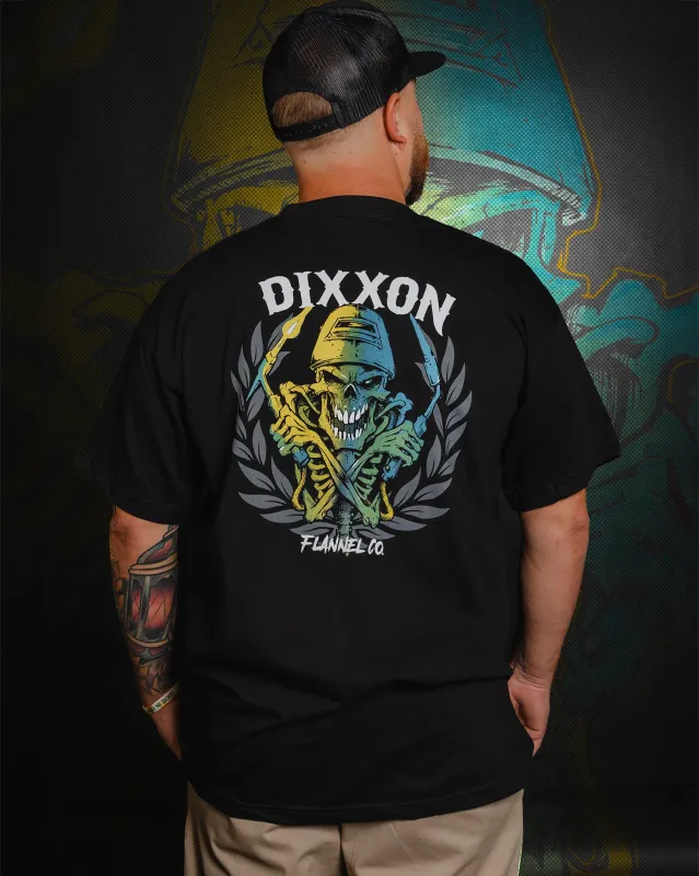 Green Torch T-Shirt - Black sold by Dixxon