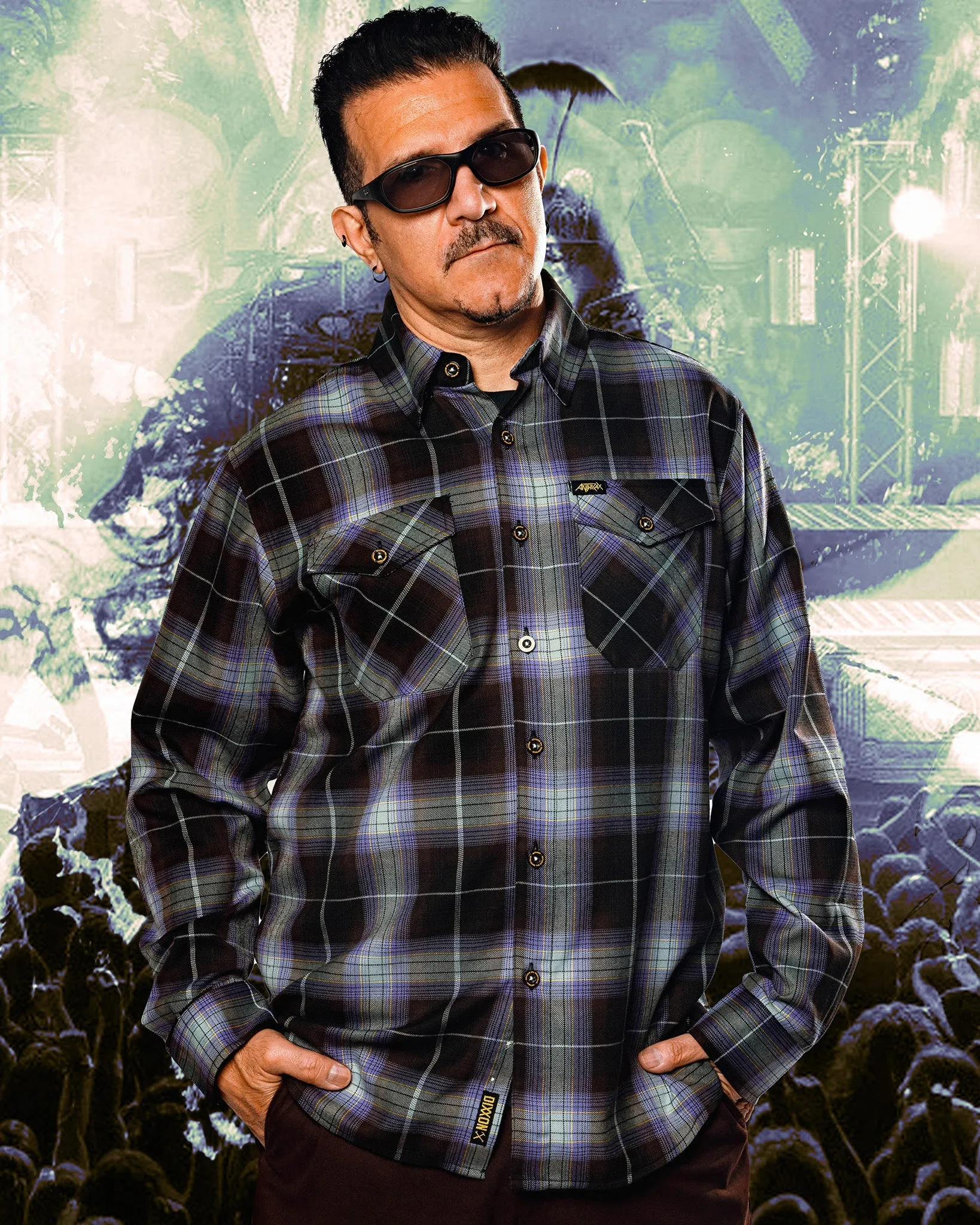 Anthrax Spreading the Disease Flannel sold by Dixxon product image thumbnail 4