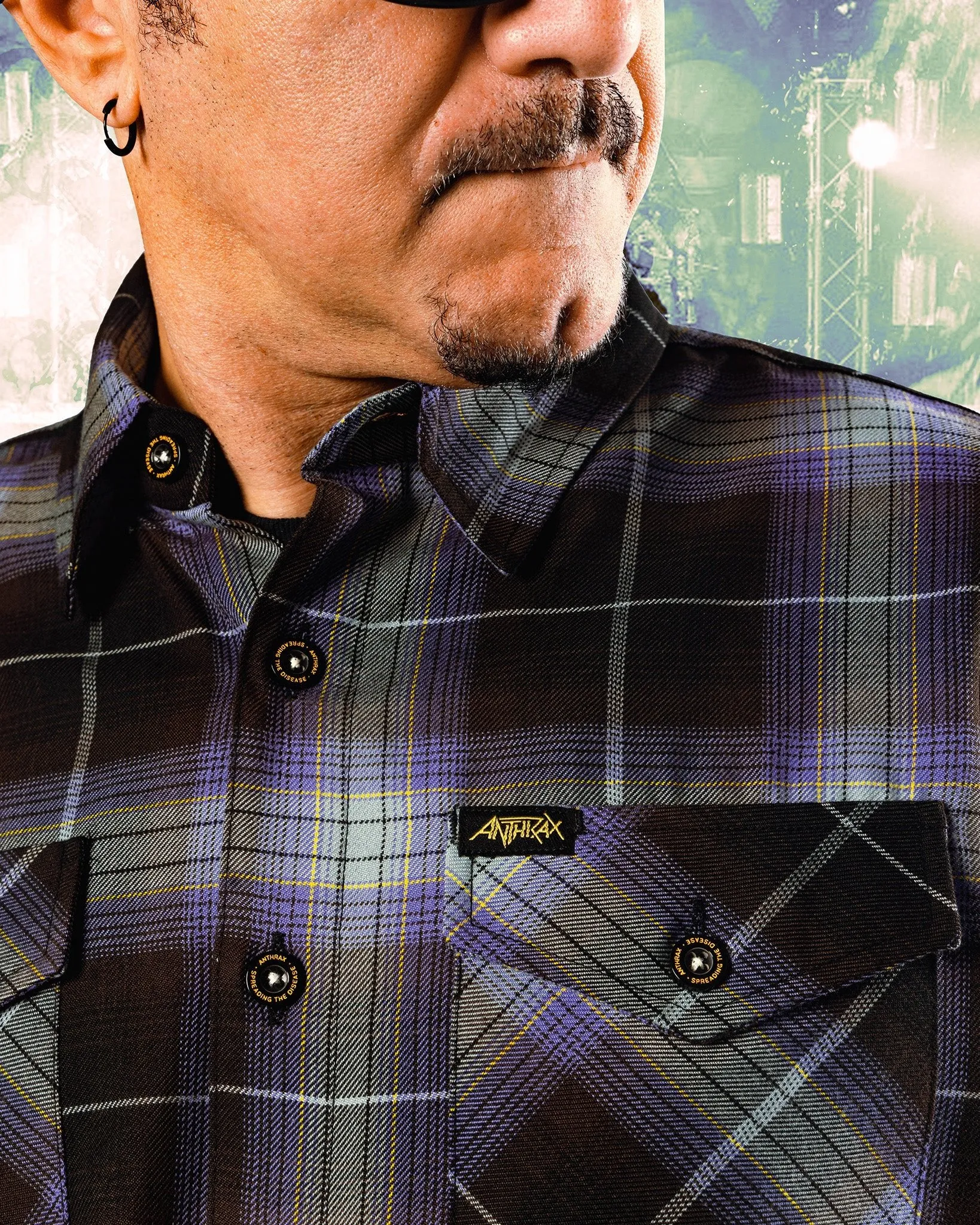 Anthrax Spreading the Disease Flannel sold by Dixxon product image thumbnail 5