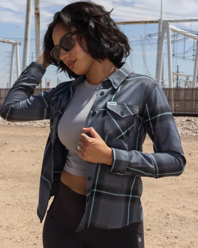 Women's Powerline Flannel sold by Dixxon