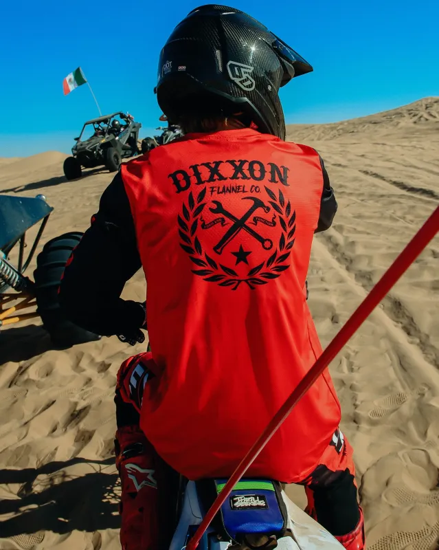 Slugger Offroad / MX Jersey - Black & Red sold by Dixxon