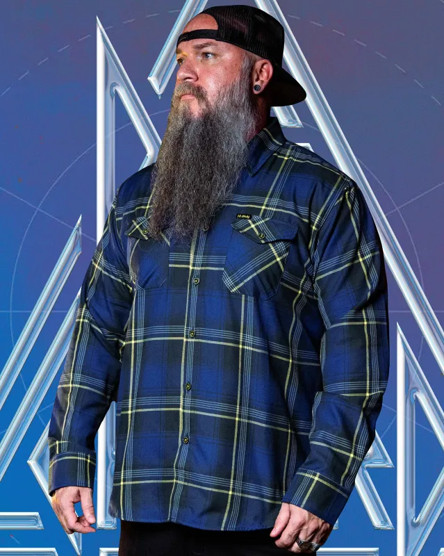 Def Leppard 'On Through the Night' Flannel sold by Dixxon