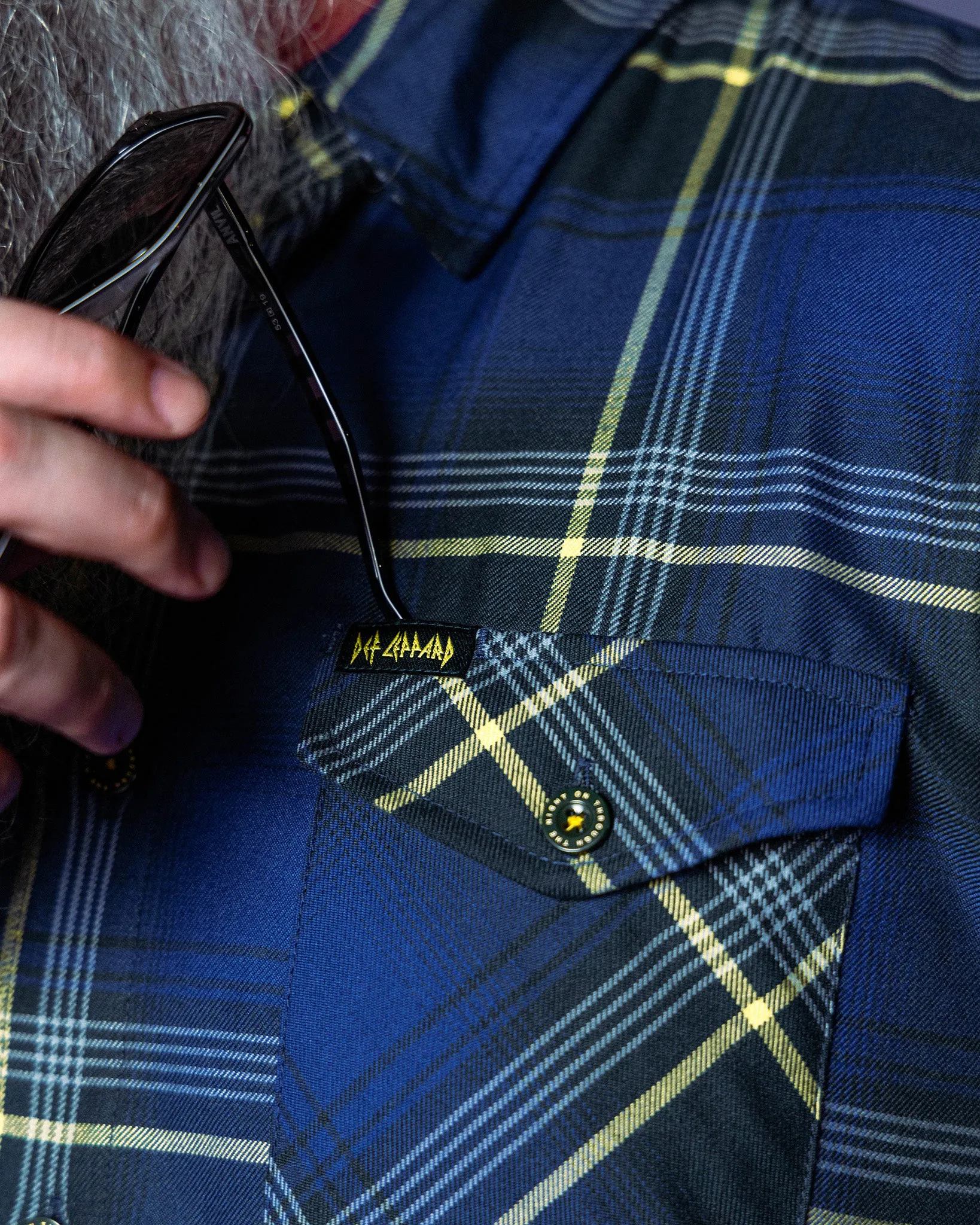 Def Leppard 'On Through the Night' Flannel sold by Dixxon product image thumbnail 4