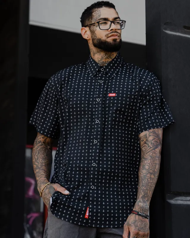 Salty Dog Party Shirt - Black & White sold by Dixxon