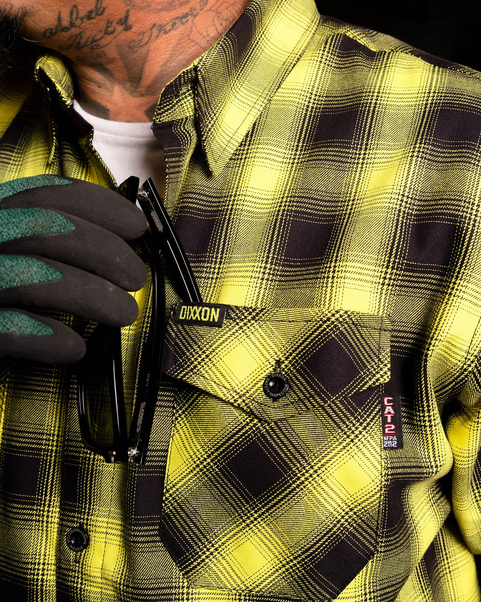 Safety Inspector FR Flannel sold by Dixxon product image thumbnail 4