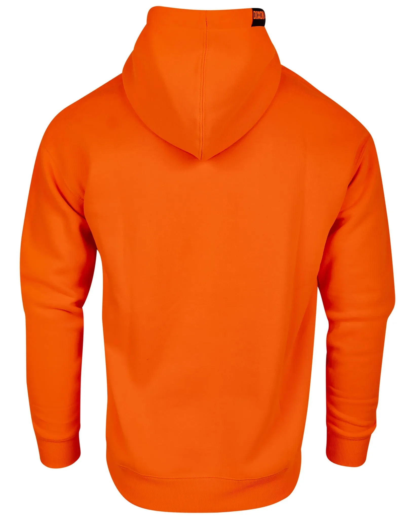 Black Checkpoint Pullover Hoodie - Safety Orange sold by Dixxon product image thumbnail 3