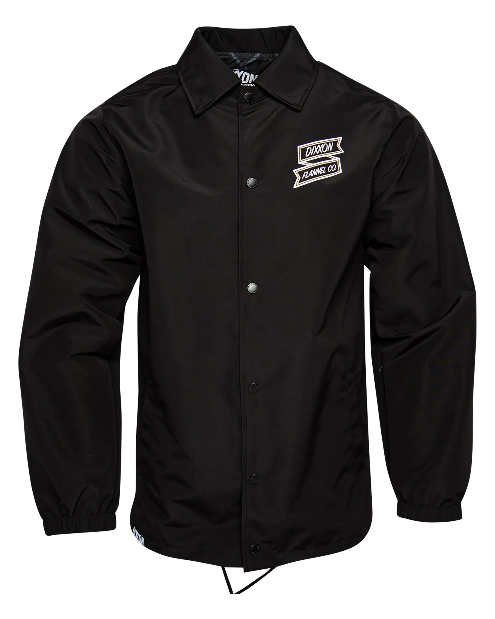 White & Gold Ignite Coaches Jacket - Black sold by Dixxon product image thumbnail 3