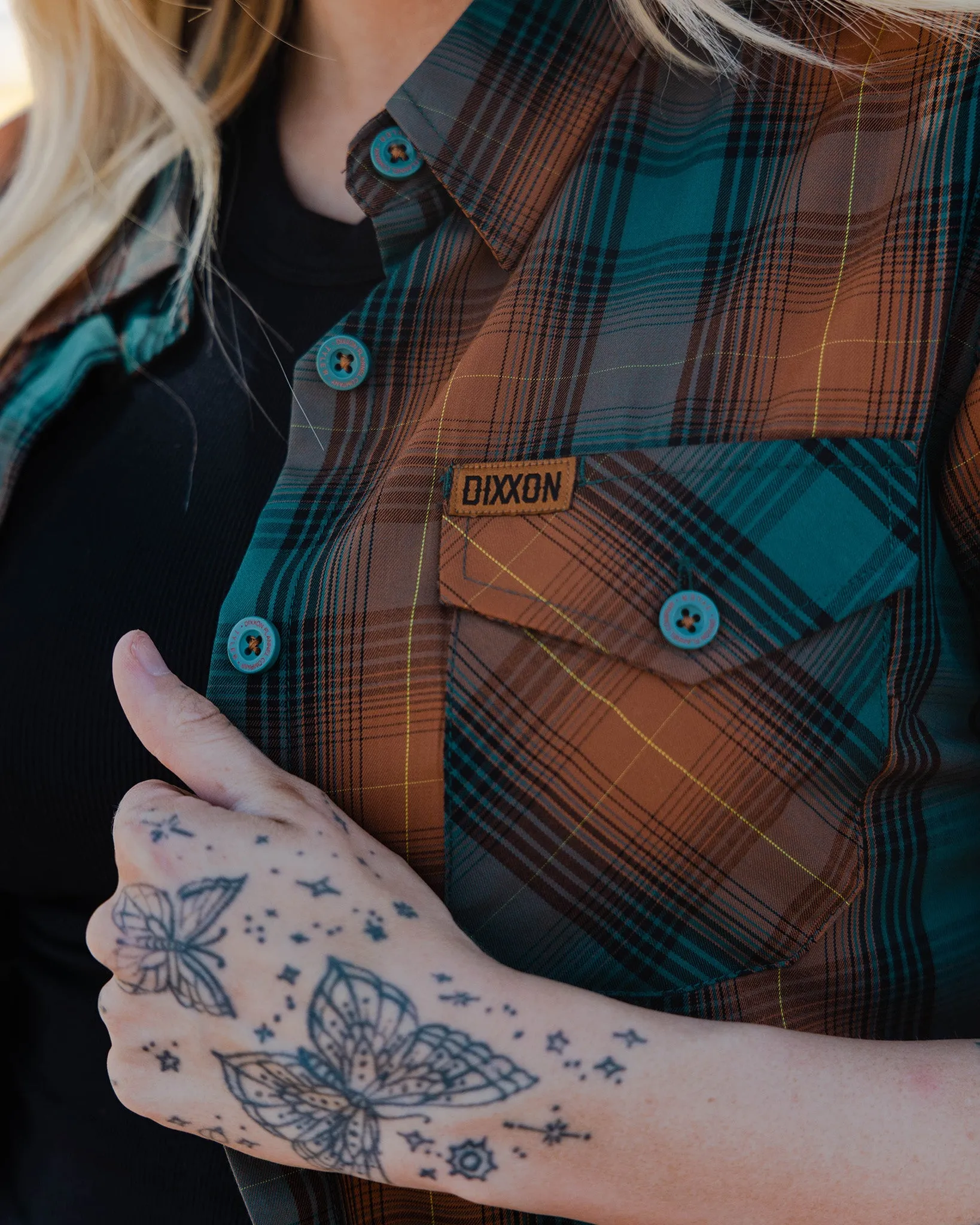 Women's Tyler Bamboo Short Sleeve sold by Dixxon product image thumbnail 4