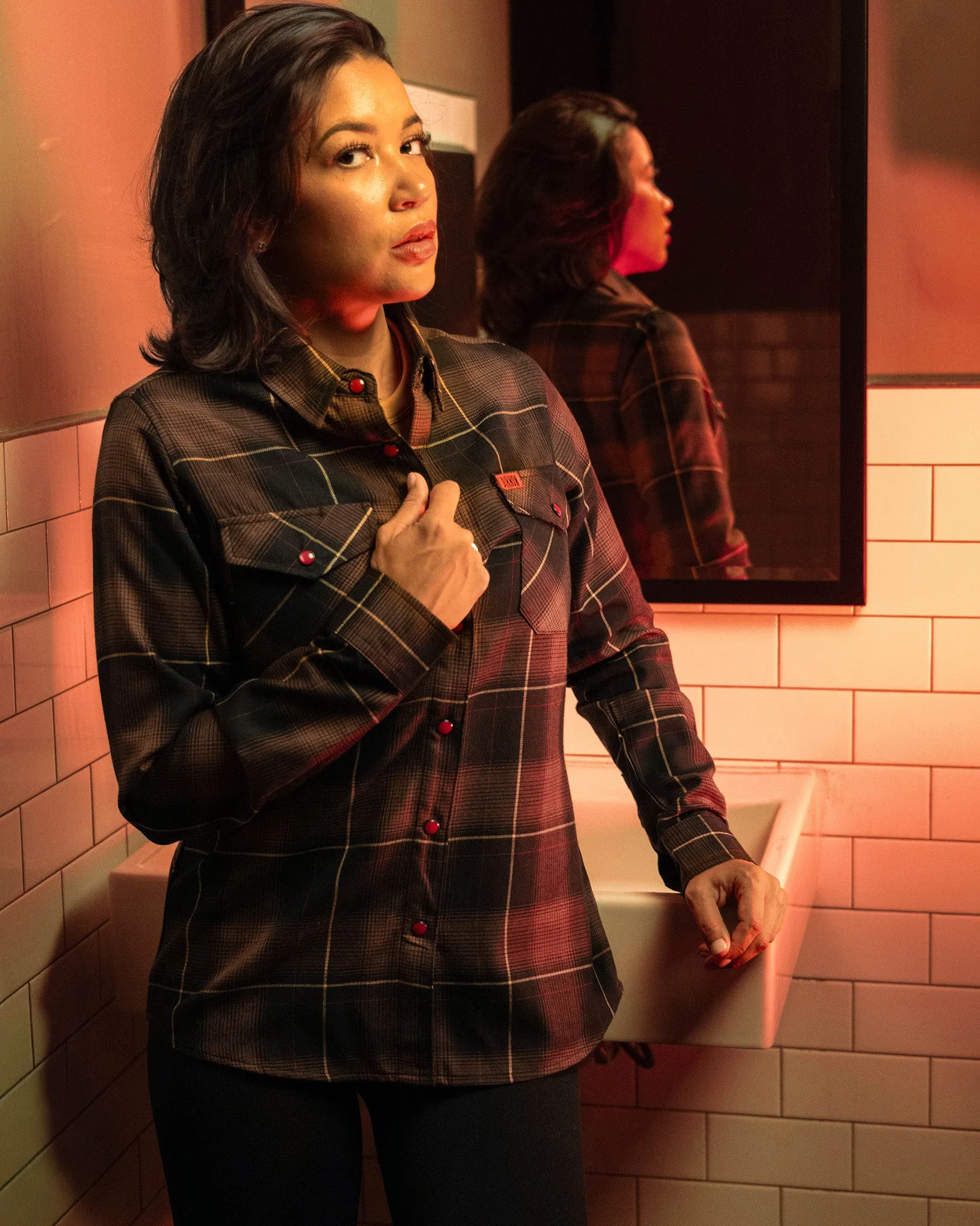 Women's The Hive Flannel sold by Dixxon