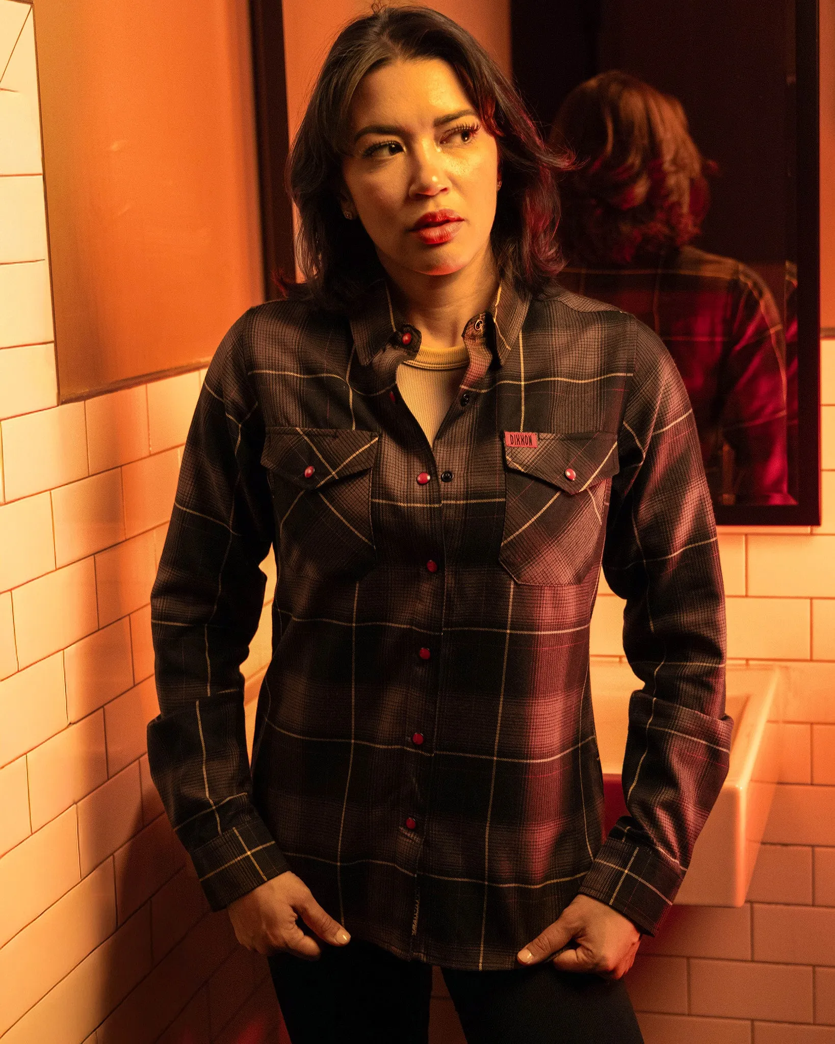 Women's The Hive Flannel sold by Dixxon product image thumbnail 4
