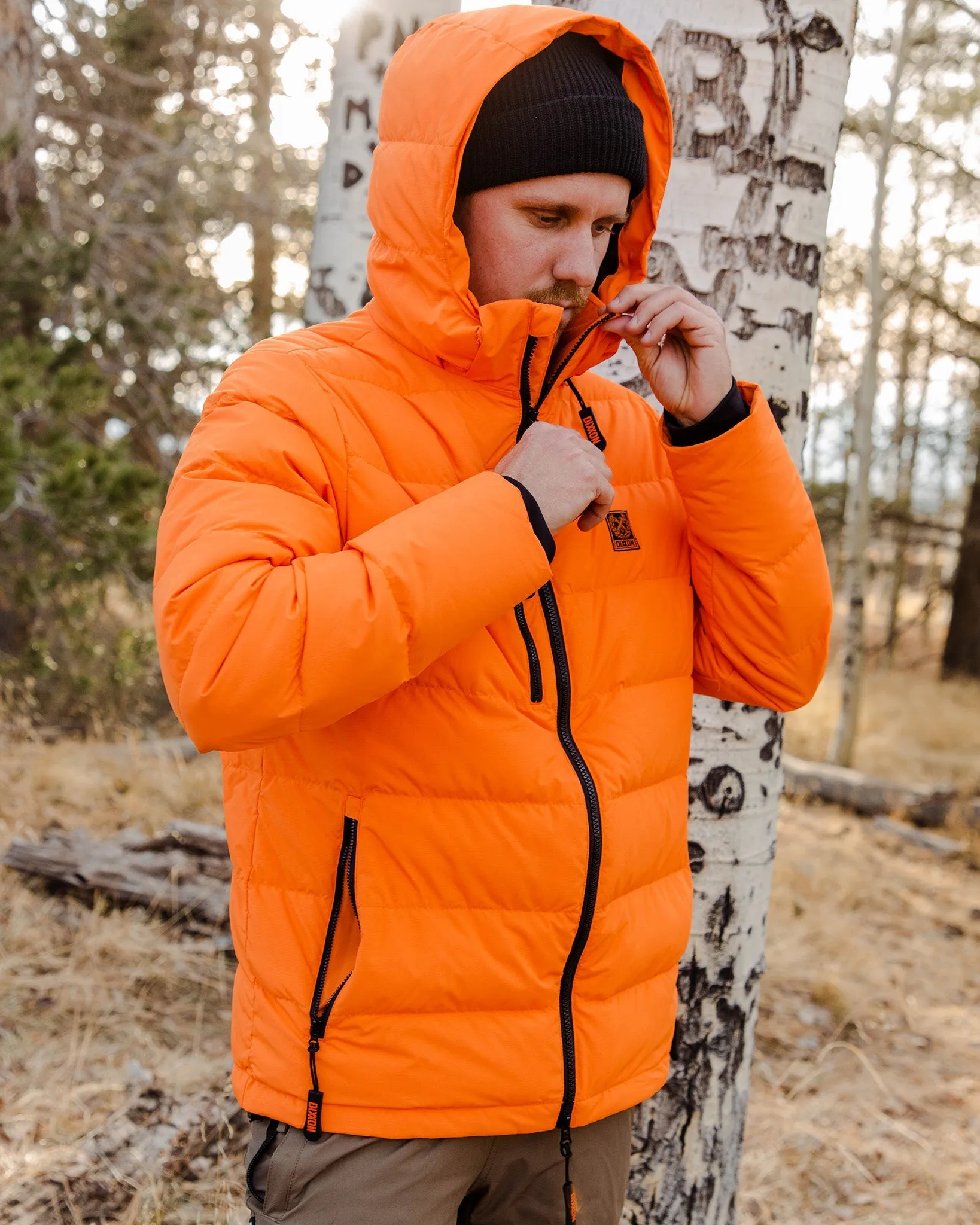 The Ridge Down Jacket - Orange sold by Dixxon product image thumbnail 5