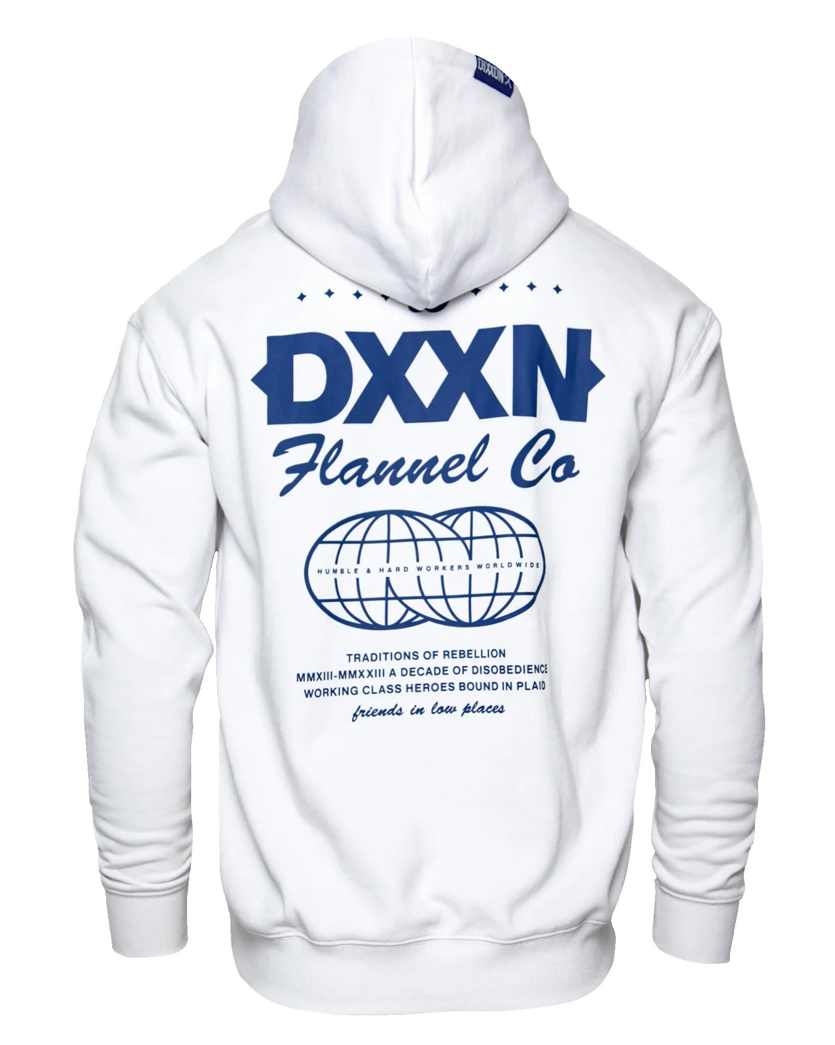 Blue Tech Zip Up - White sold by Dixxon product image thumbnail 2
