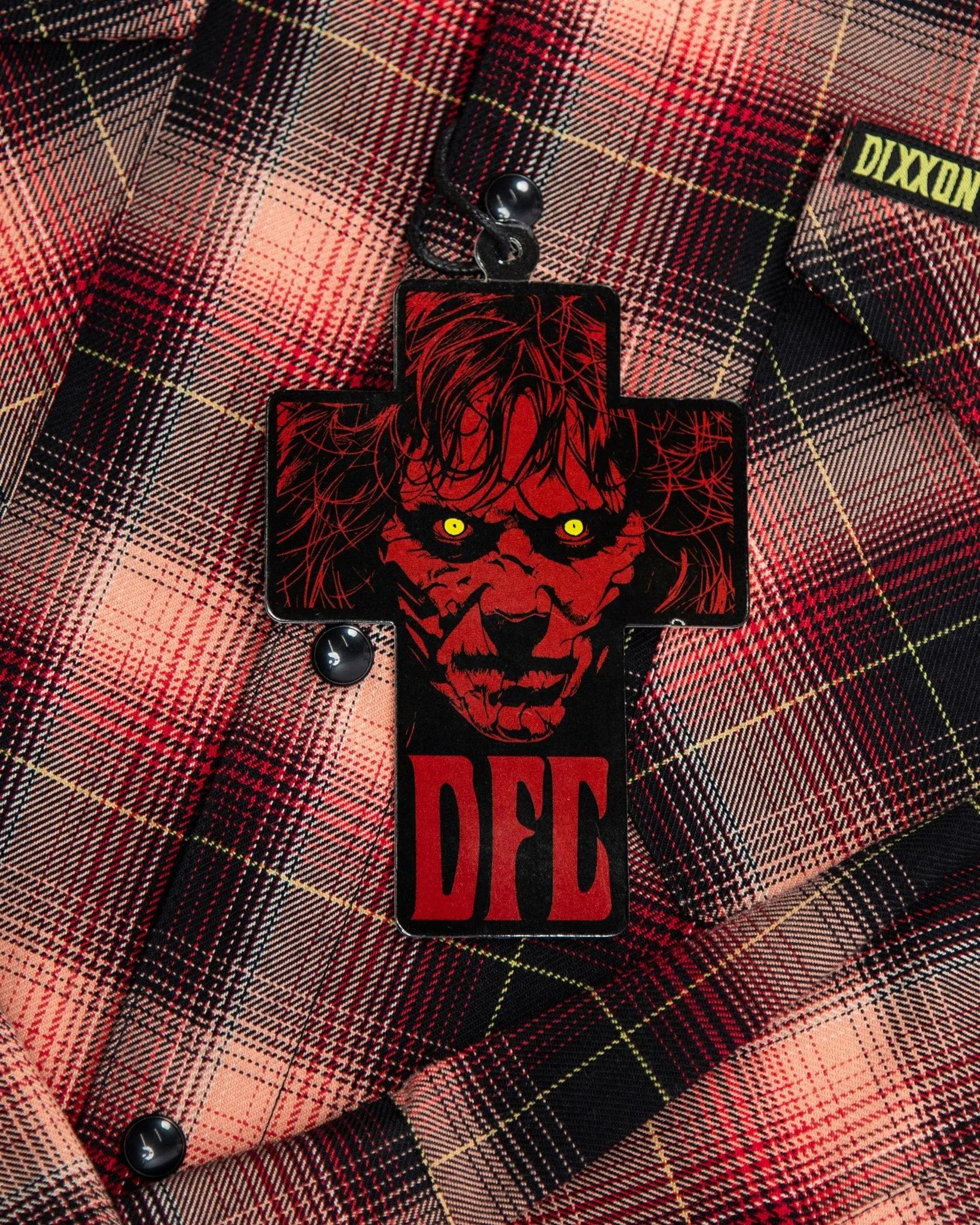 Women's Pazuzu Flannel sold by Dixxon product image thumbnail 5