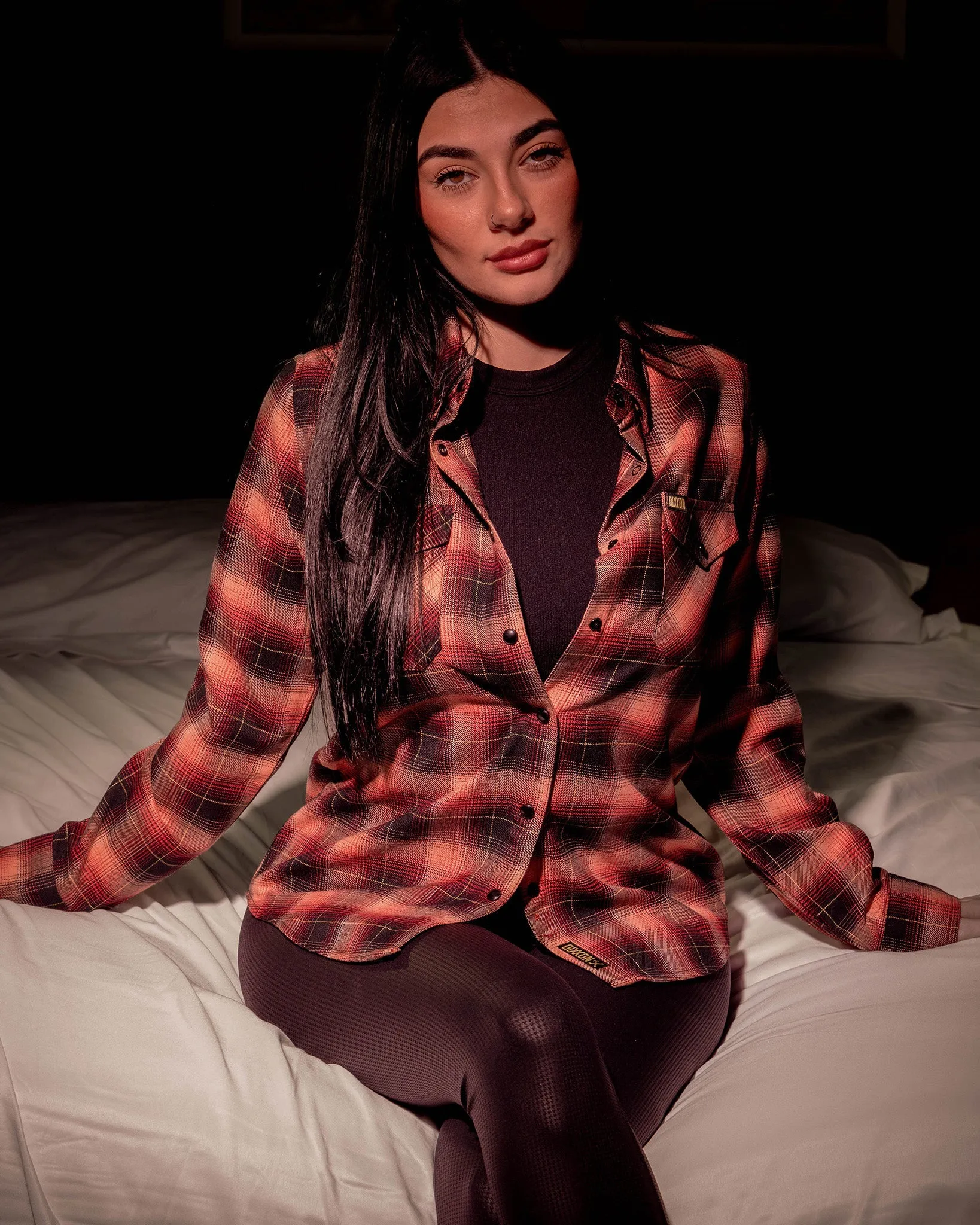 Women's Pazuzu Flannel sold by Dixxon