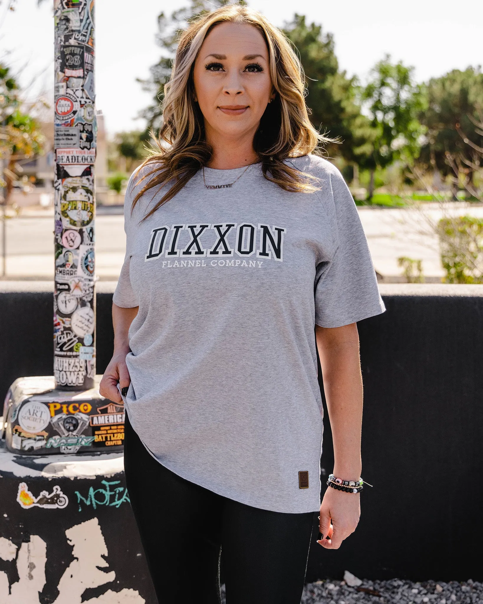 Women's DFCO Acid Wash T-Shirt - Gray sold by Dixxon product image thumbnail 2