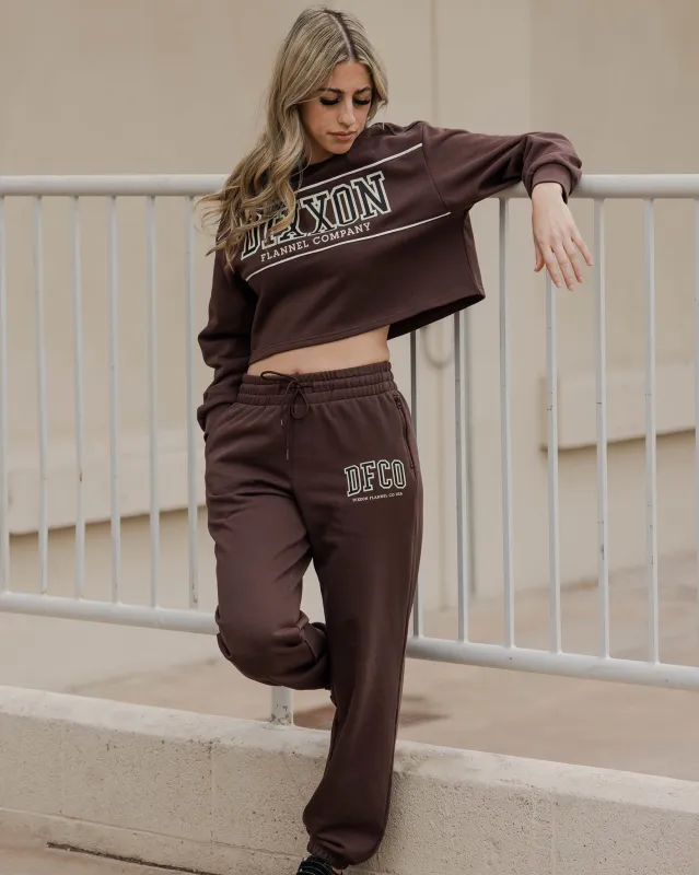 Women's DFCO Sweatpants - Brown sold by Dixxon