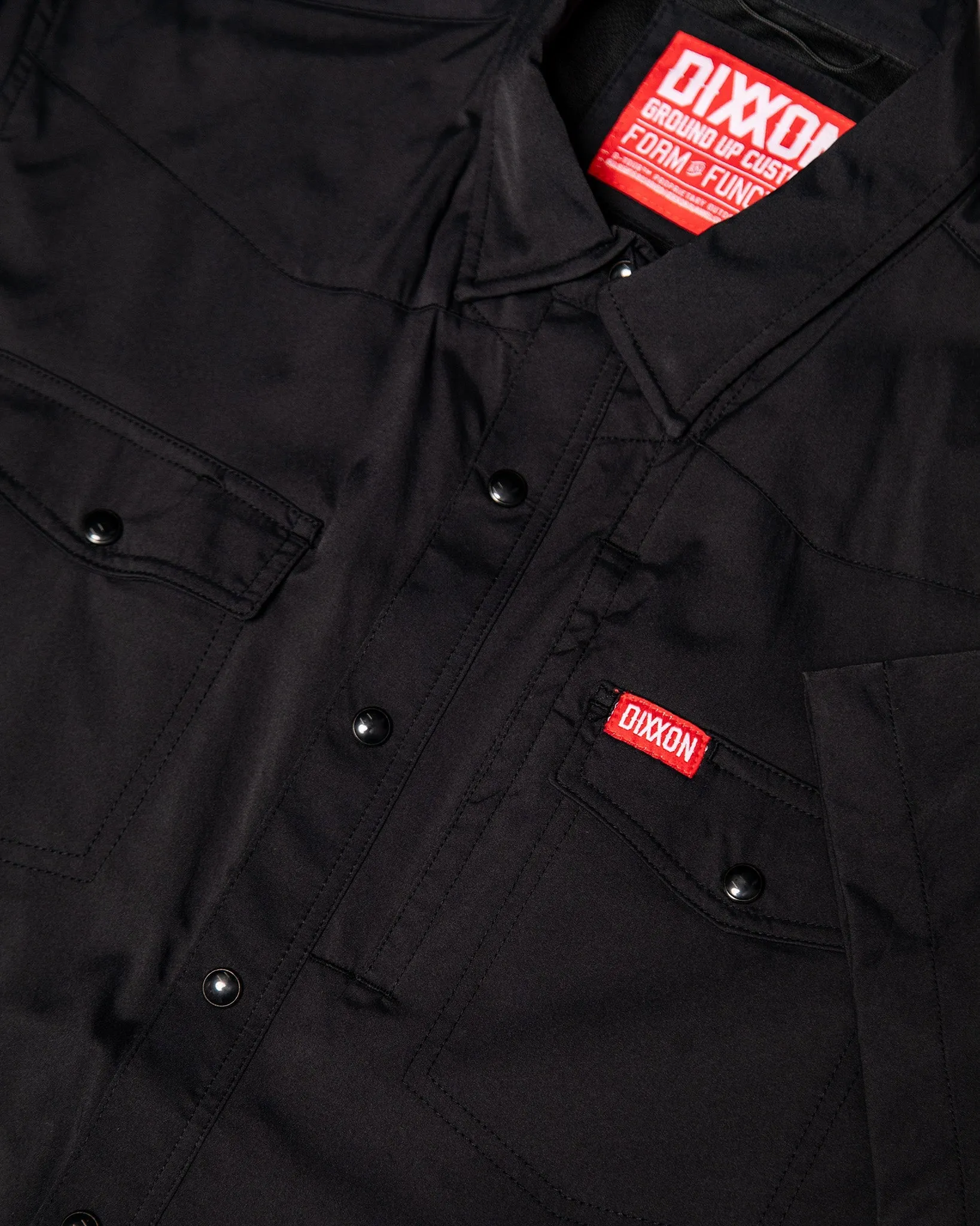 Outdoorsman Performance Short Sleeve - Black sold by Dixxon product image thumbnail 5