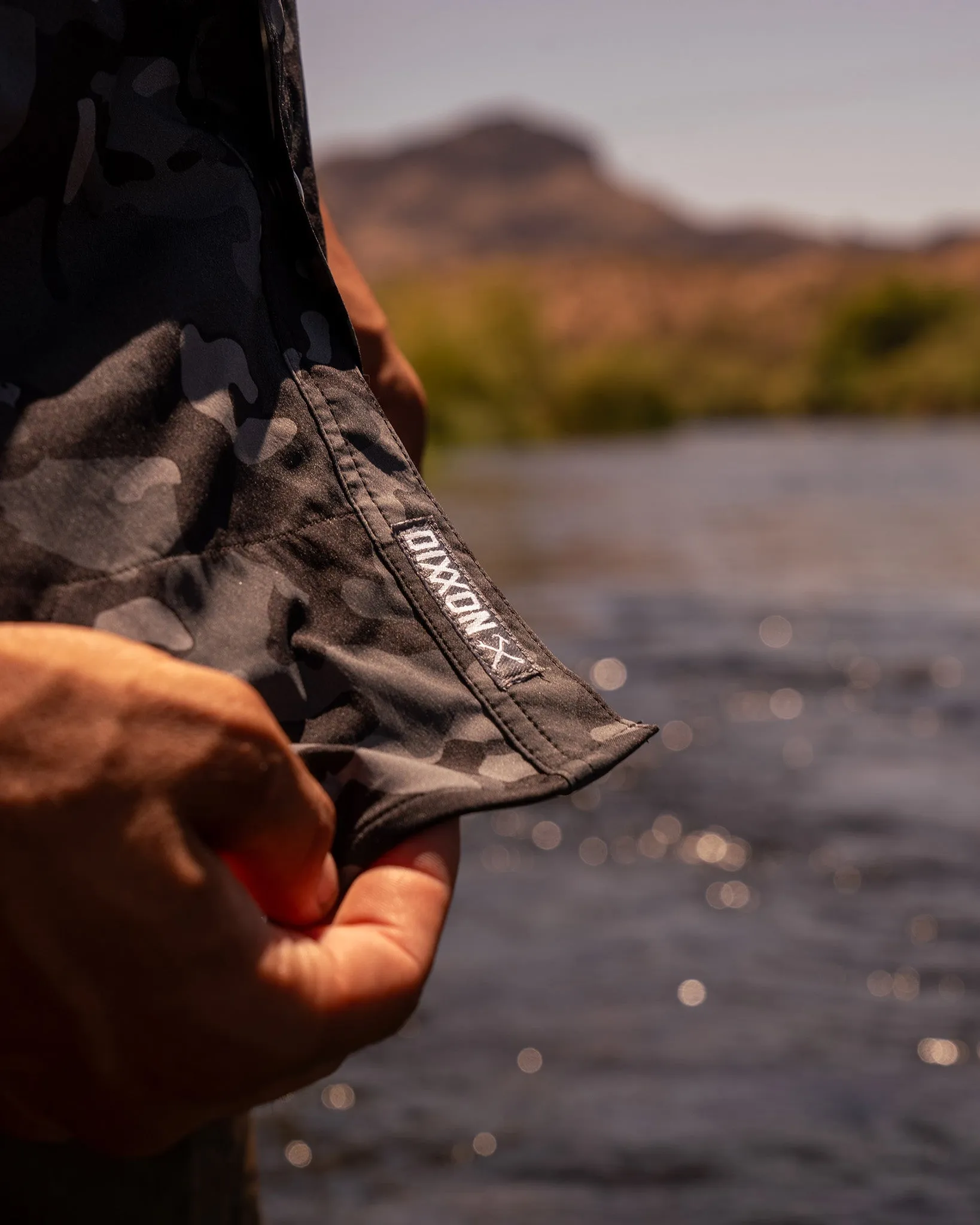 Outdoorsman Performance Short Sleeve - Black Camo sold by Dixxon product image thumbnail 5