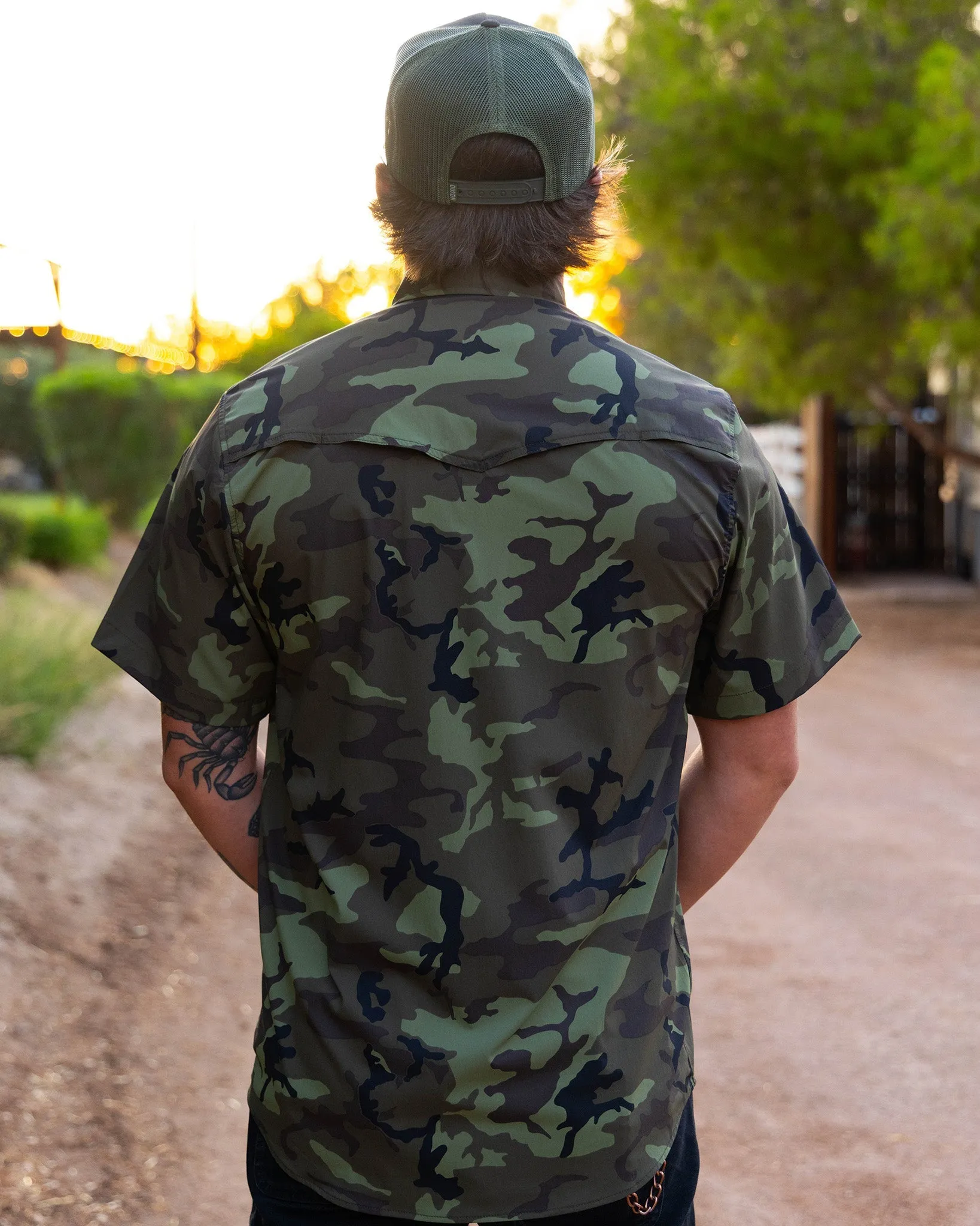 Outdoorsman Performance Short Sleeve - Camo sold by Dixxon product image thumbnail 3
