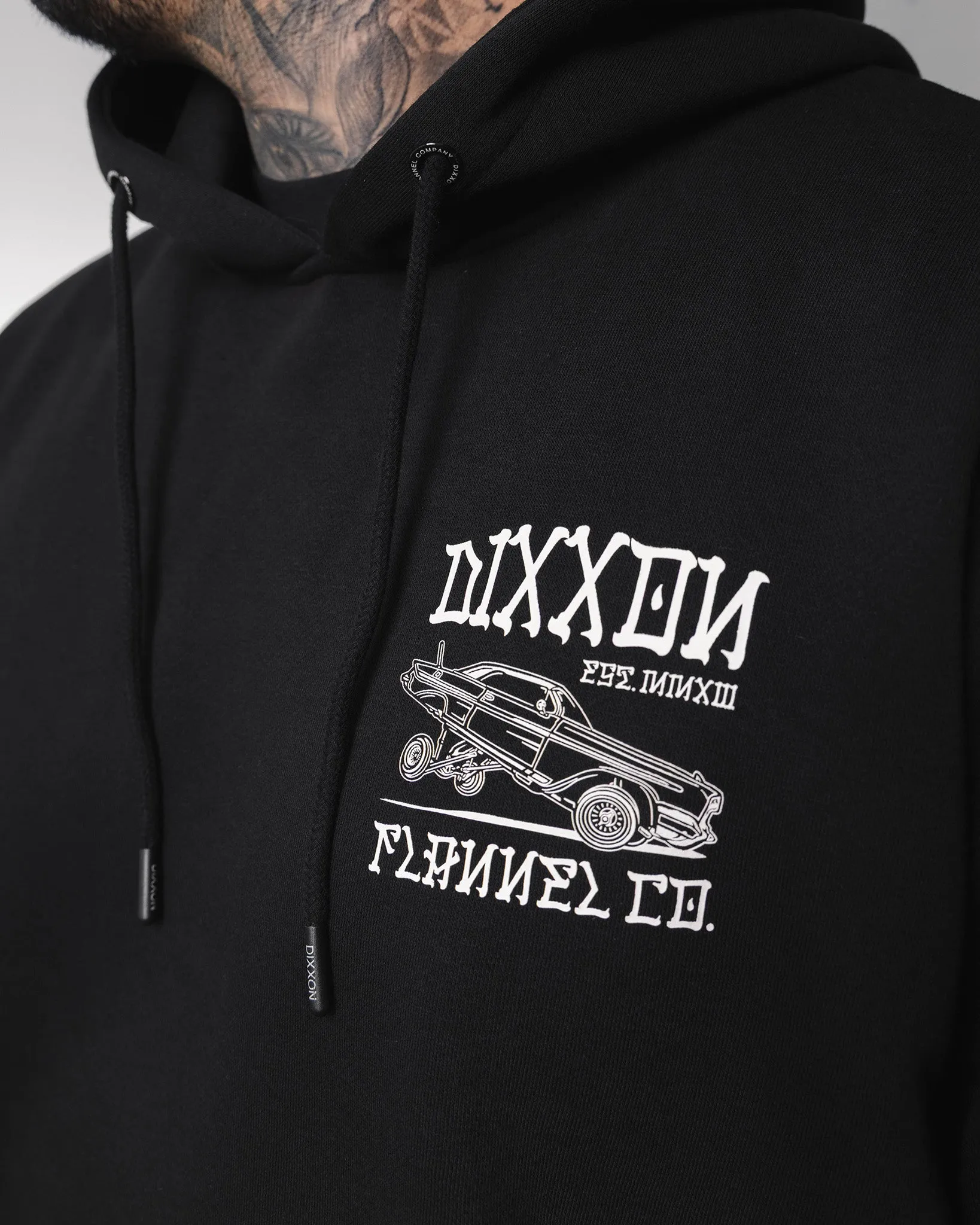 White Stink Bug Pullover Hoodie - Black sold by Dixxon product image thumbnail 5