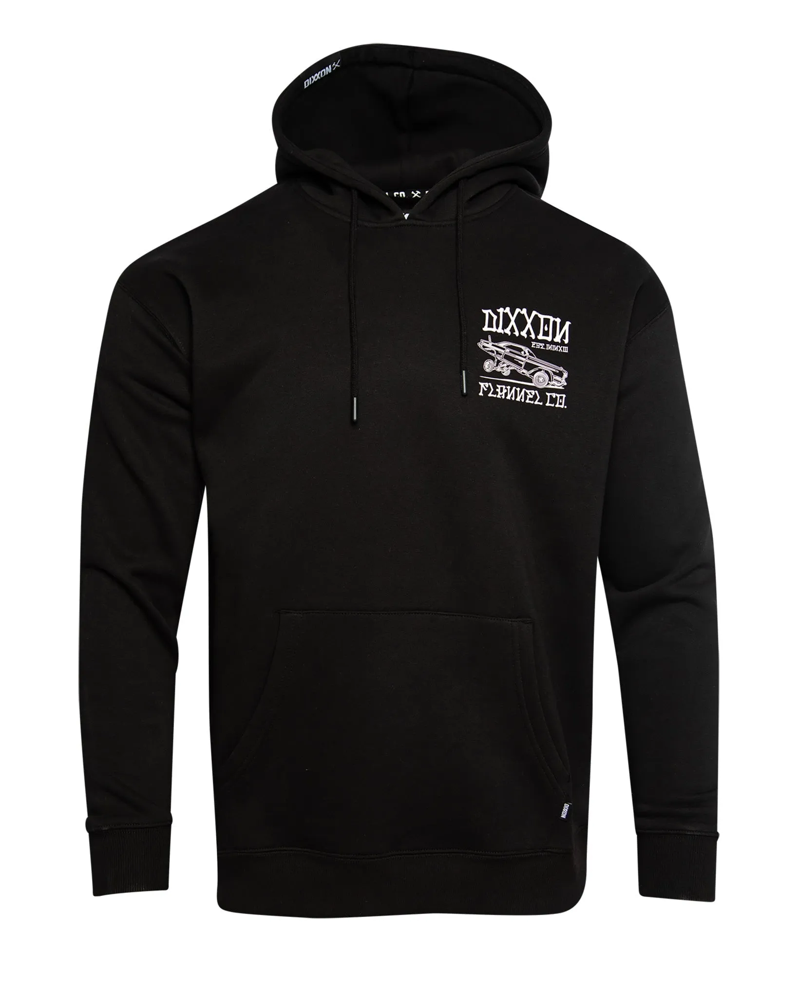 White Stink Bug Pullover Hoodie - Black sold by Dixxon product image thumbnail 3