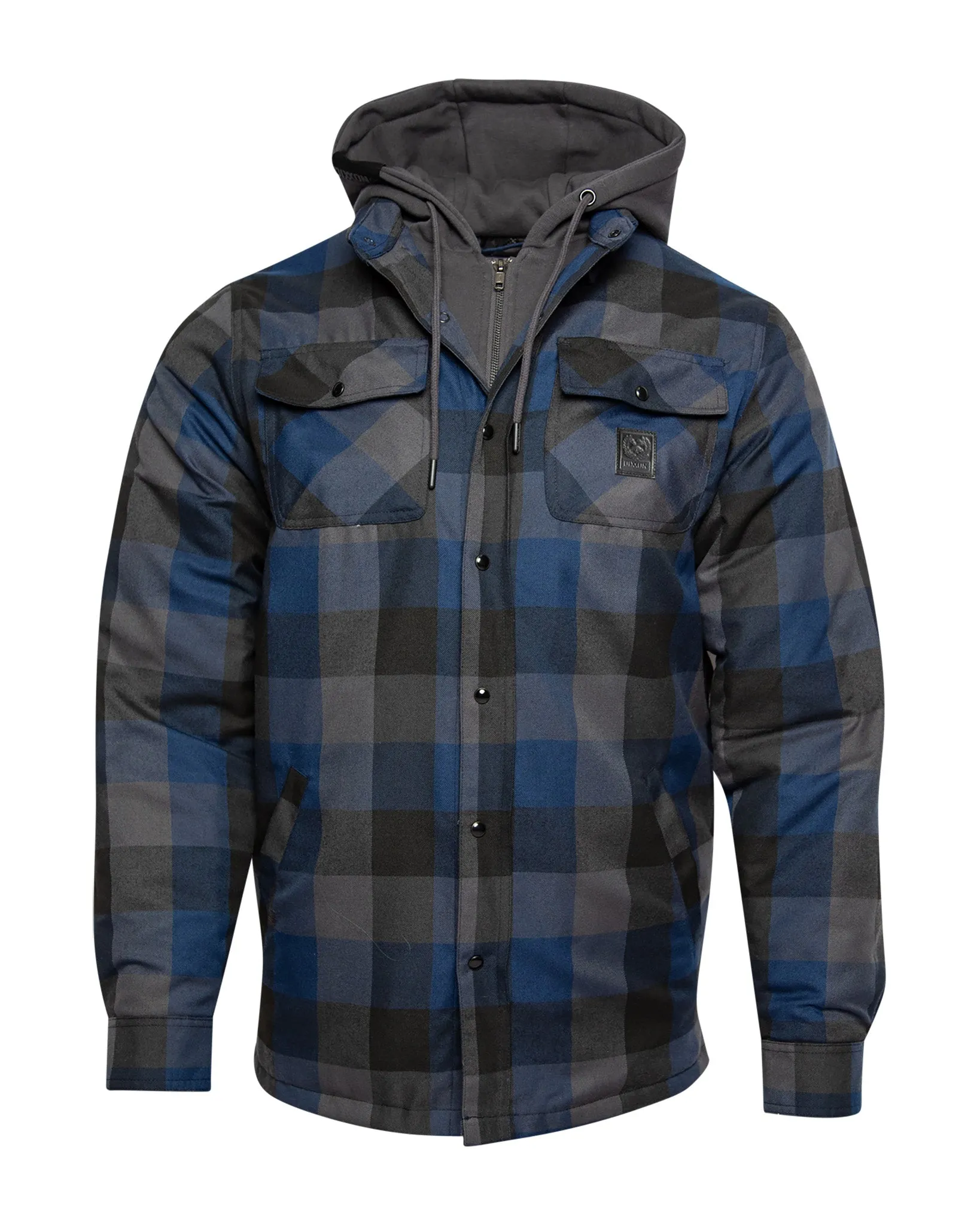 Overtime Hooded Flannel Jacket sold by Dixxon product image thumbnail 2
