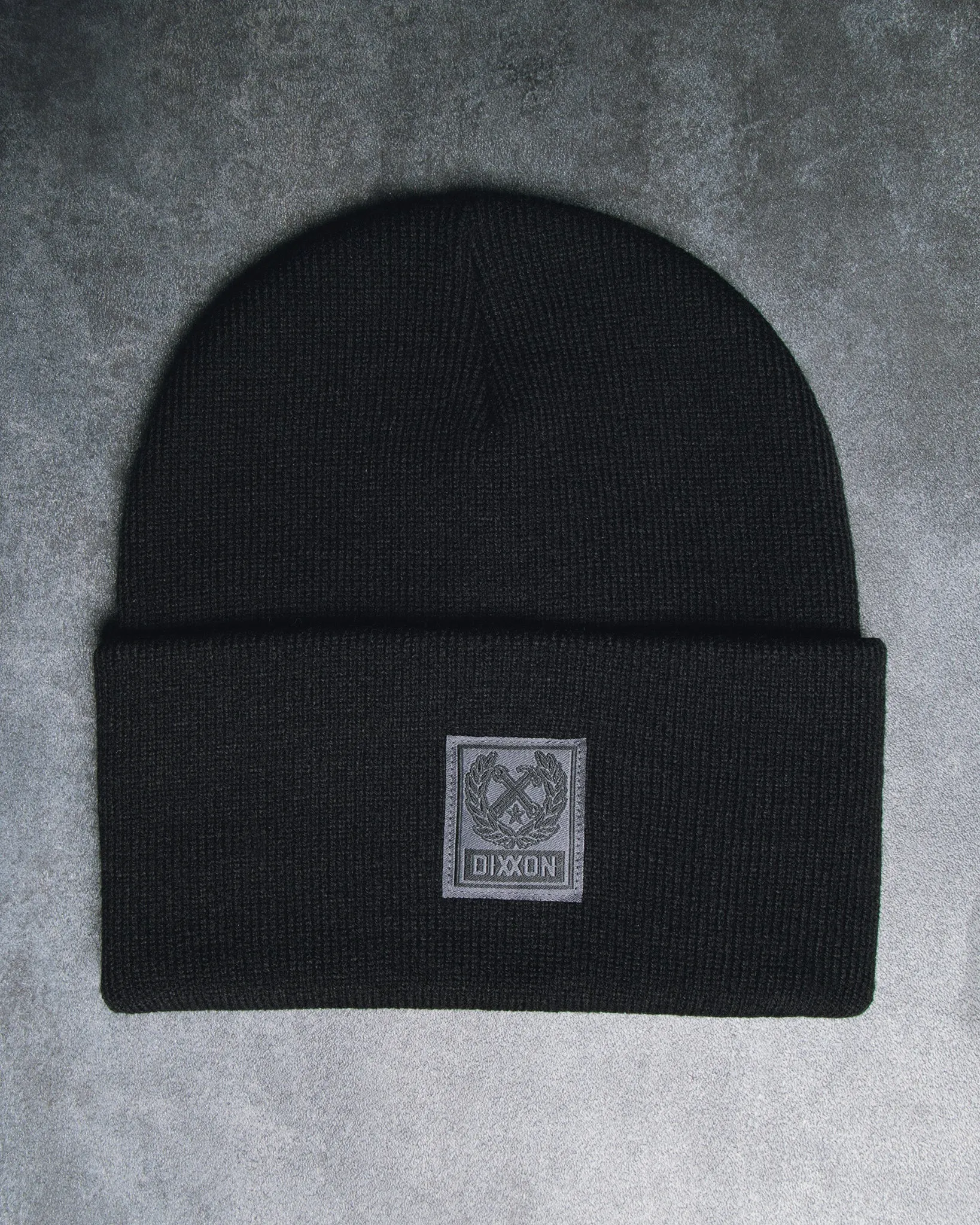 Box Crest Ribbed Beanie sold by Dixxon