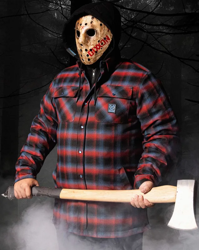 Dimension Hooded Flannel Jacket sold by Dixxon