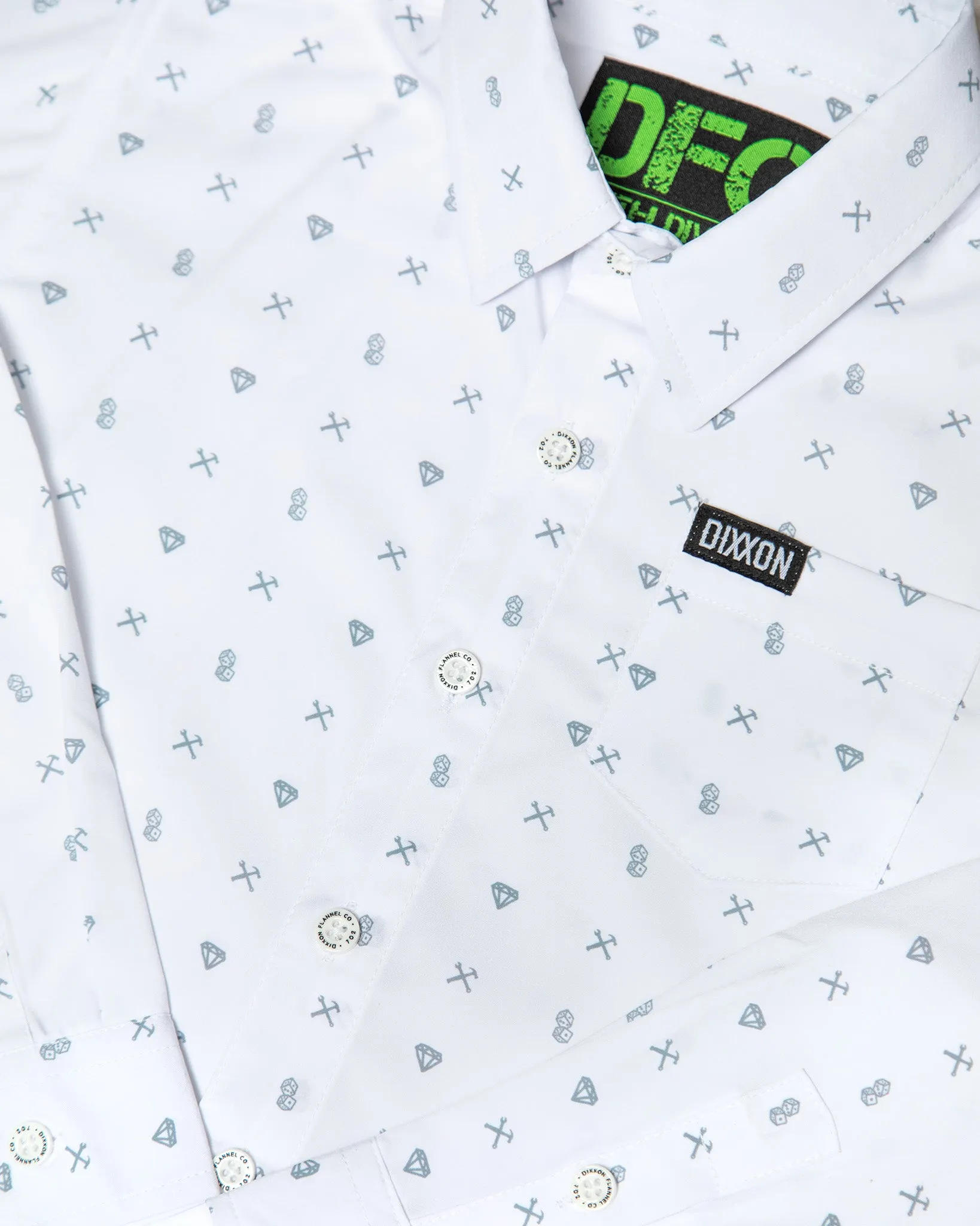 Youth 702 Long Sleeve Party Shirt sold by Dixxon product image thumbnail 2