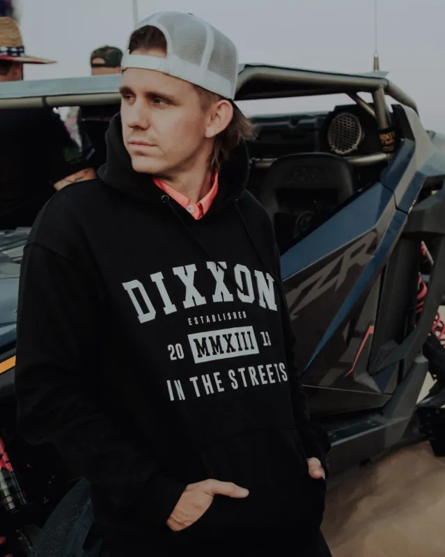 In the Streets Pullover Hoodie - Black sold by Dixxon