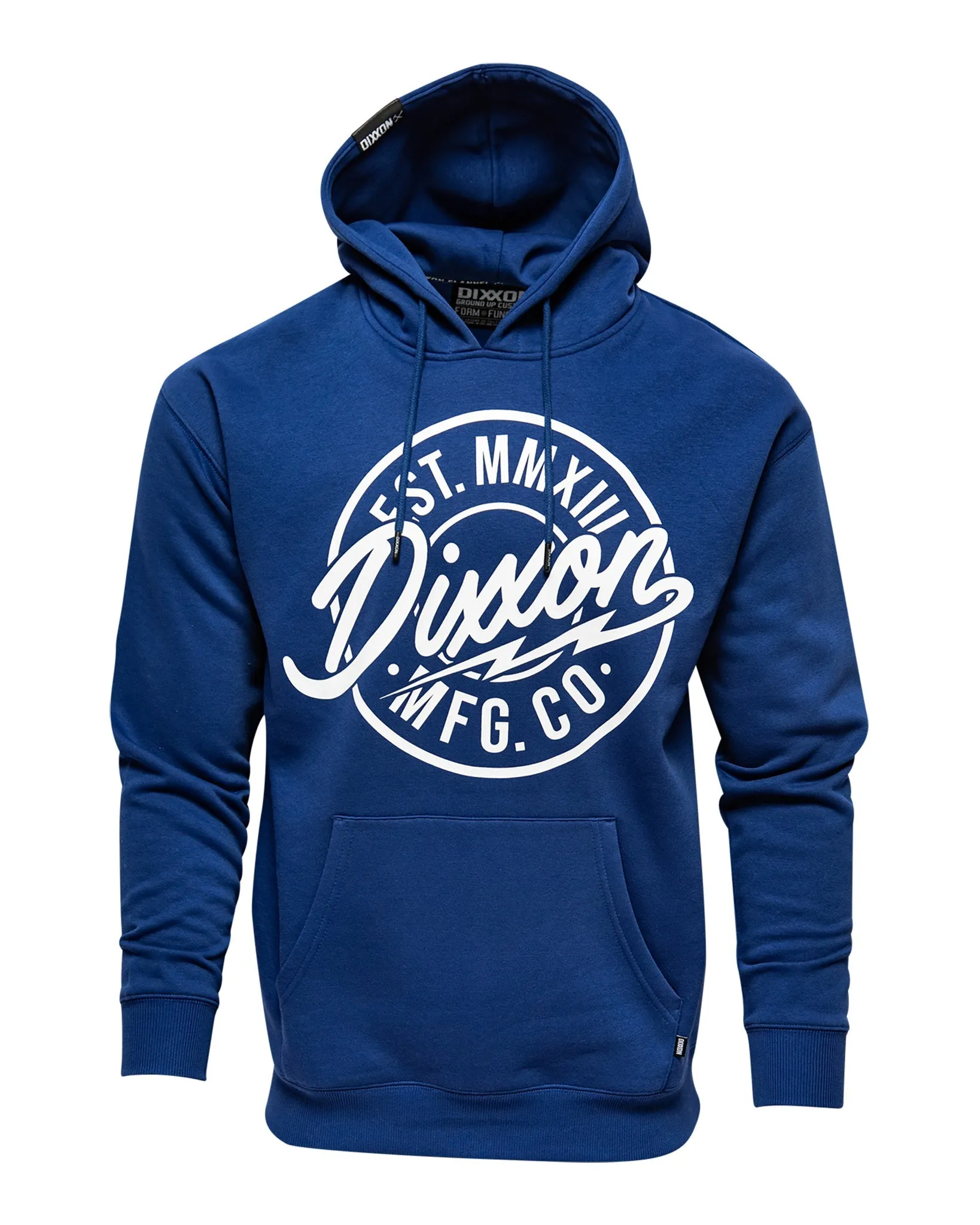White MFG Pullover Hoodie - Blue sold by Dixxon product image thumbnail 2