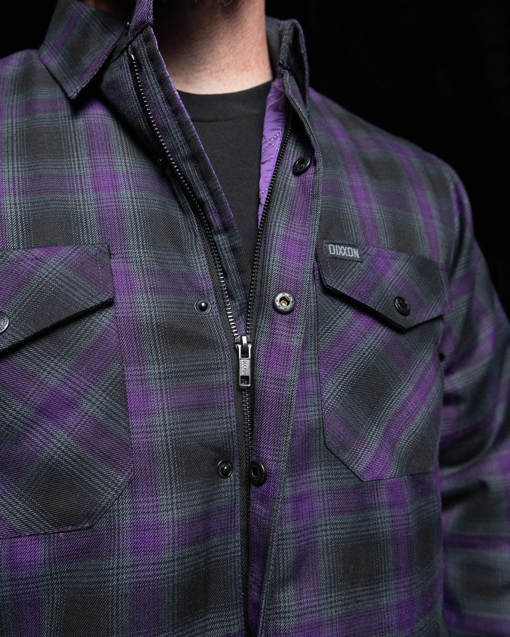 Forum Quilted Flannel Jacket sold by Dixxon product image thumbnail 4