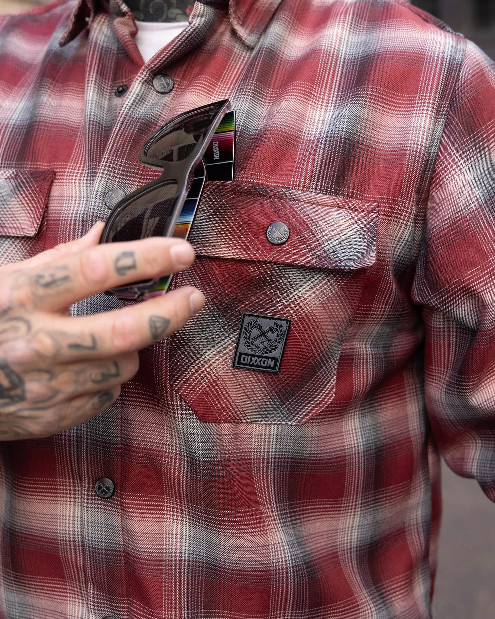 Ashford Sherpa Lined Flannel Jacket sold by Dixxon product image thumbnail 5