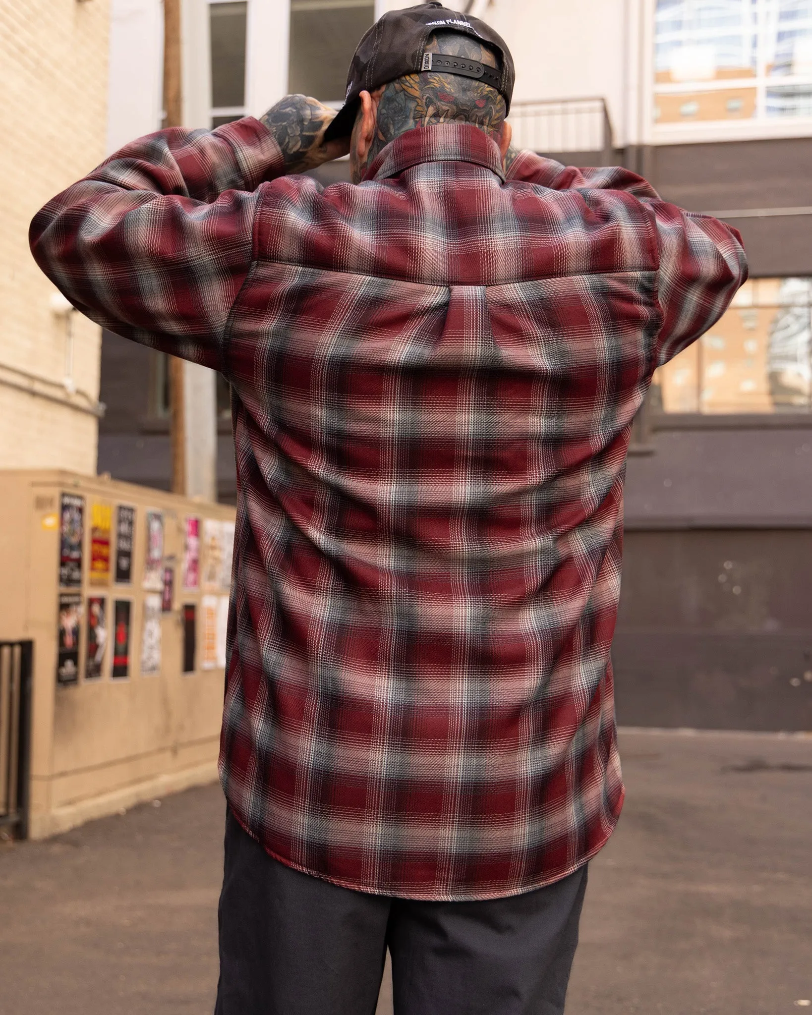 Ashford Sherpa Lined Flannel Jacket sold by Dixxon product image thumbnail 4