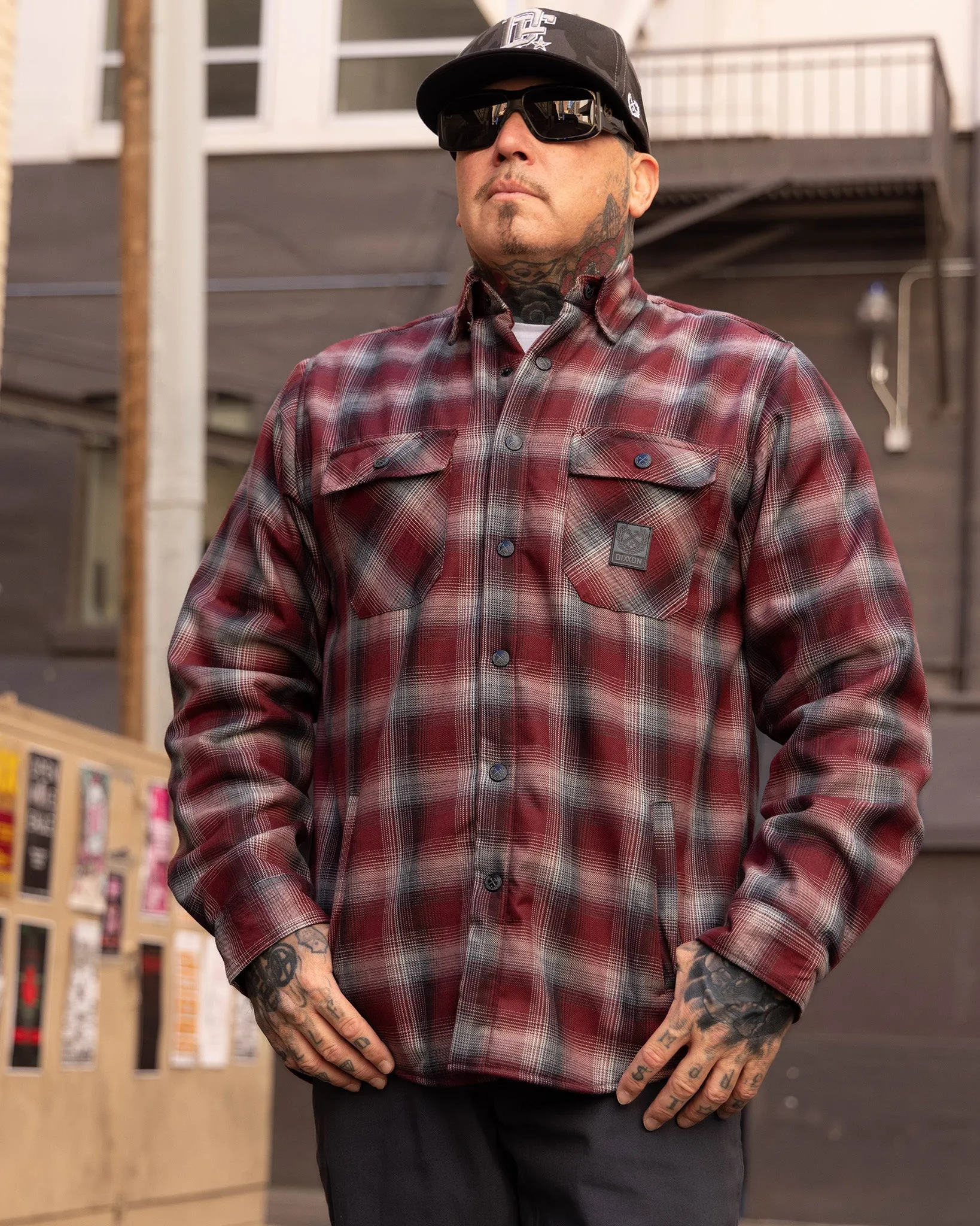 Ashford Sherpa Lined Flannel Jacket sold by Dixxon
