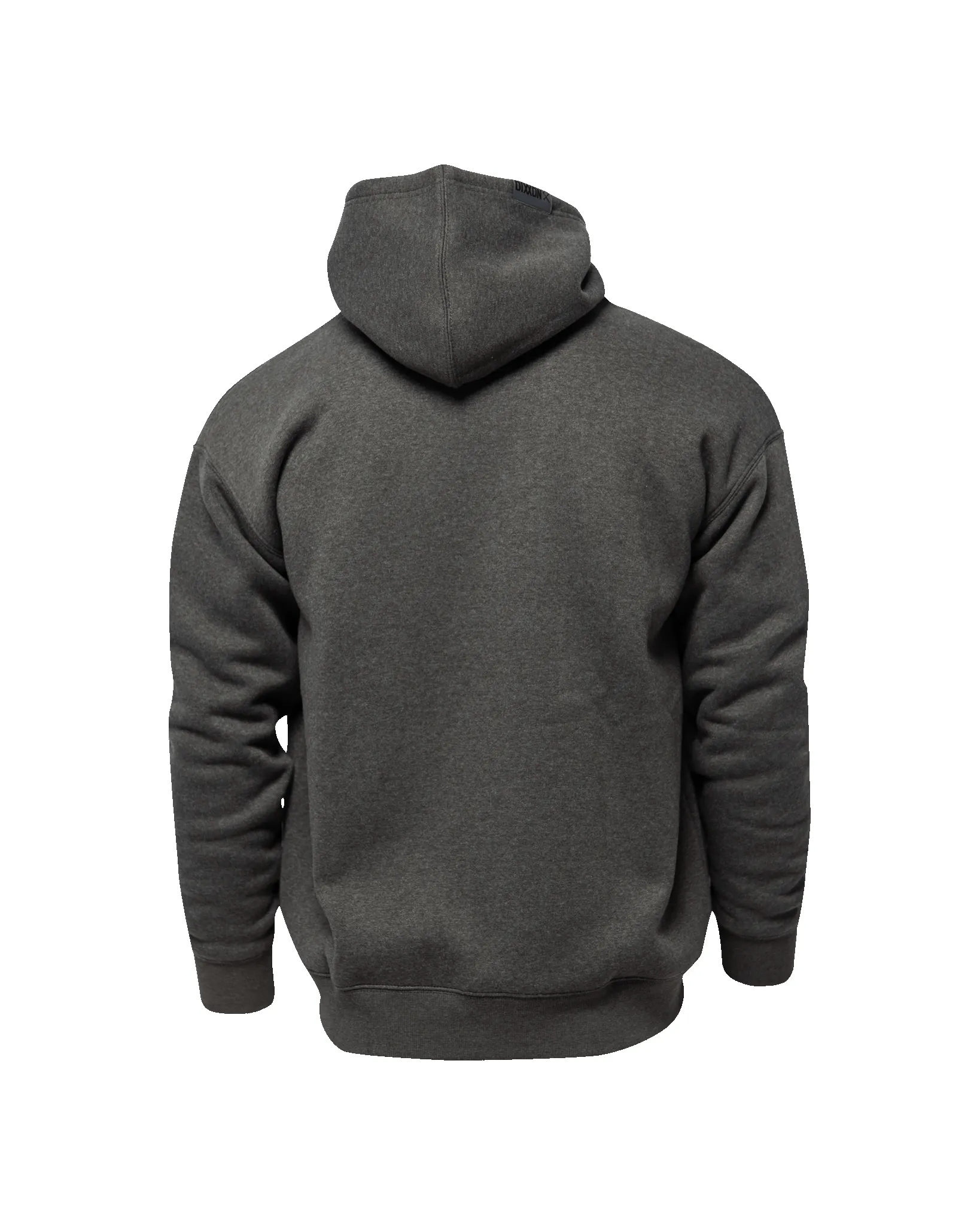 Sherpa Lined Zip Up Hoodie - Heather Charcoal sold by Dixxon product image thumbnail 4