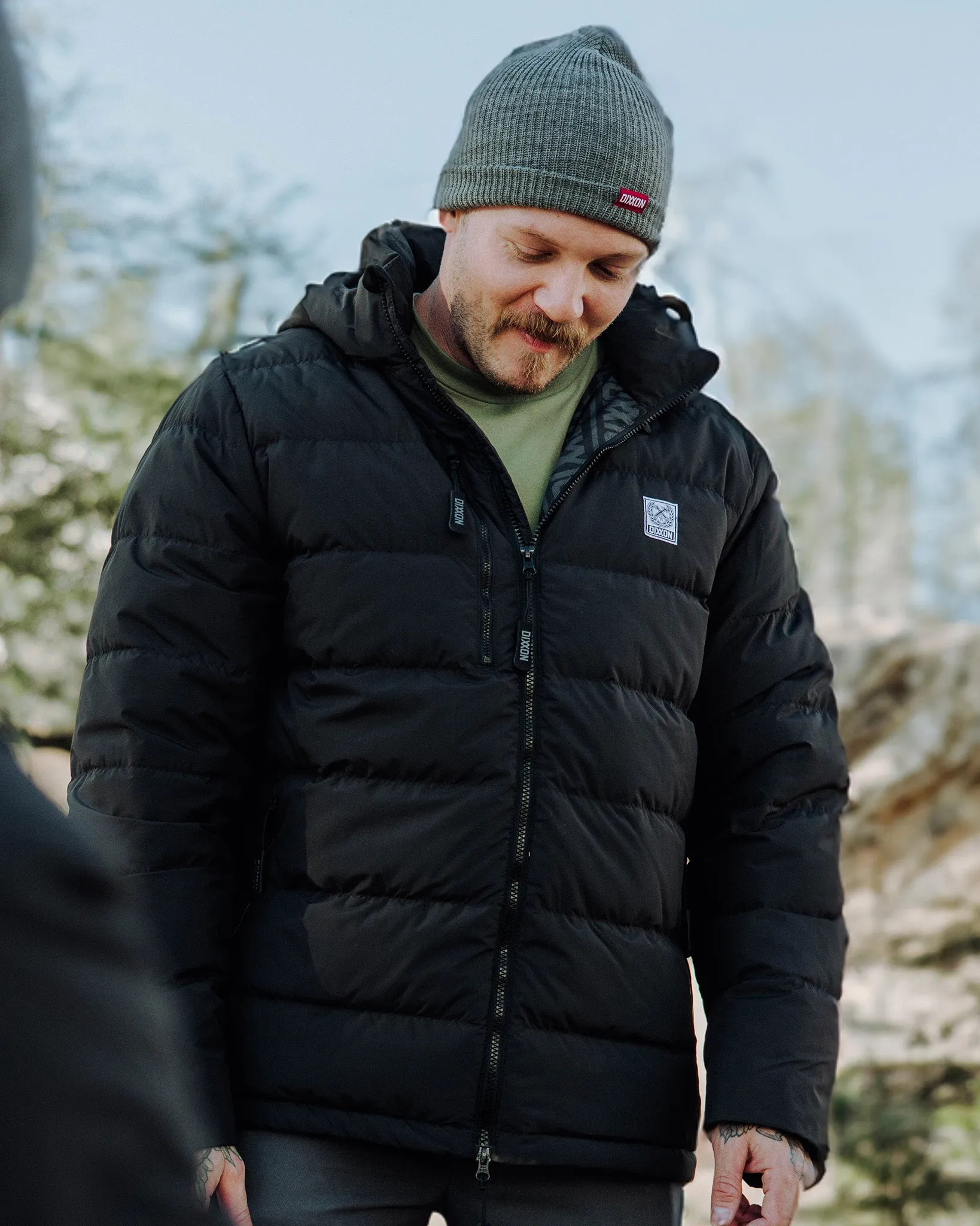 The Ridge Down Jacket - Black sold by Dixxon