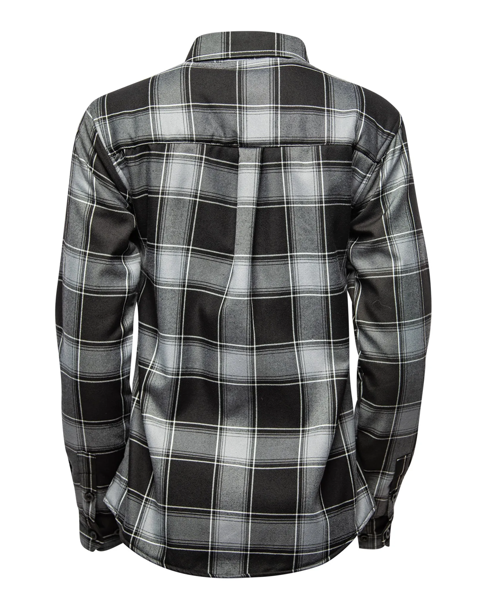 Women's The Graveyard Sherpa Lined Flannel Jacket sold by Dixxon product image thumbnail 3