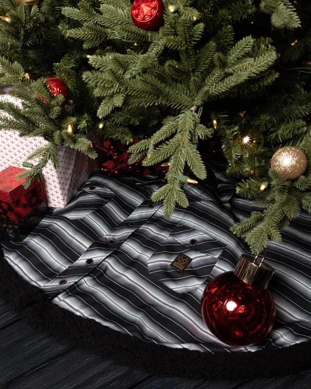 Black Serape Tree Skirt sold by Dixxon