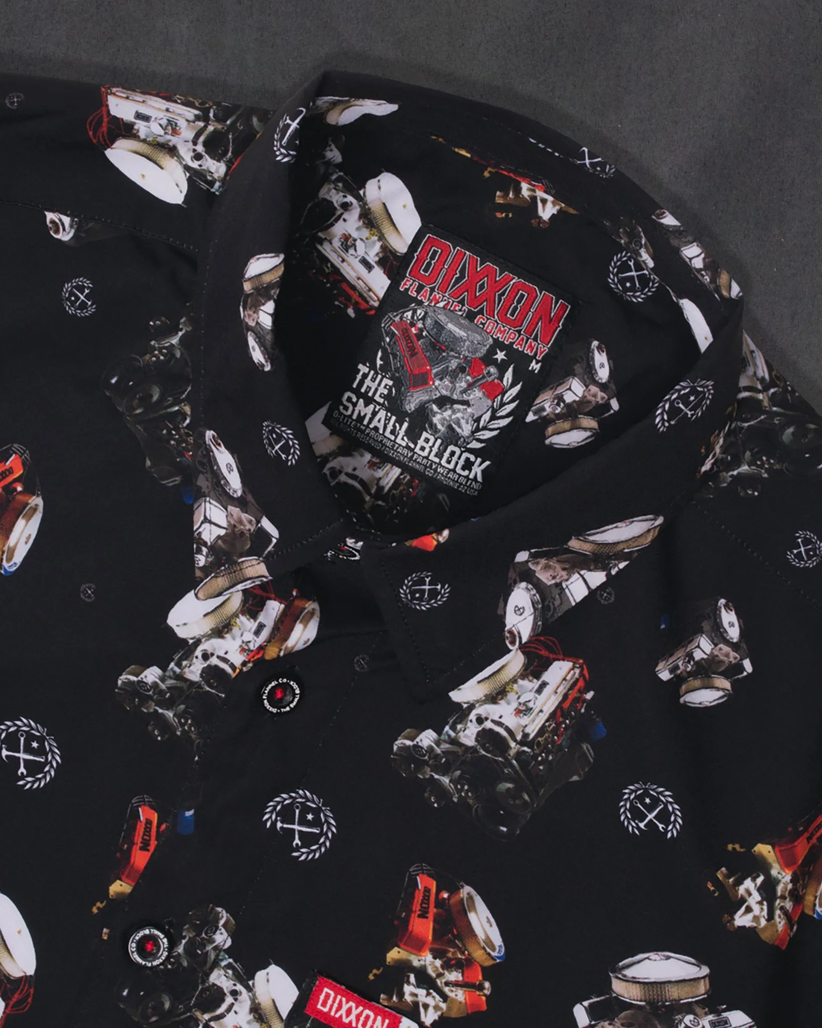 Small Block Party Shirt sold by Dixxon product image thumbnail 5